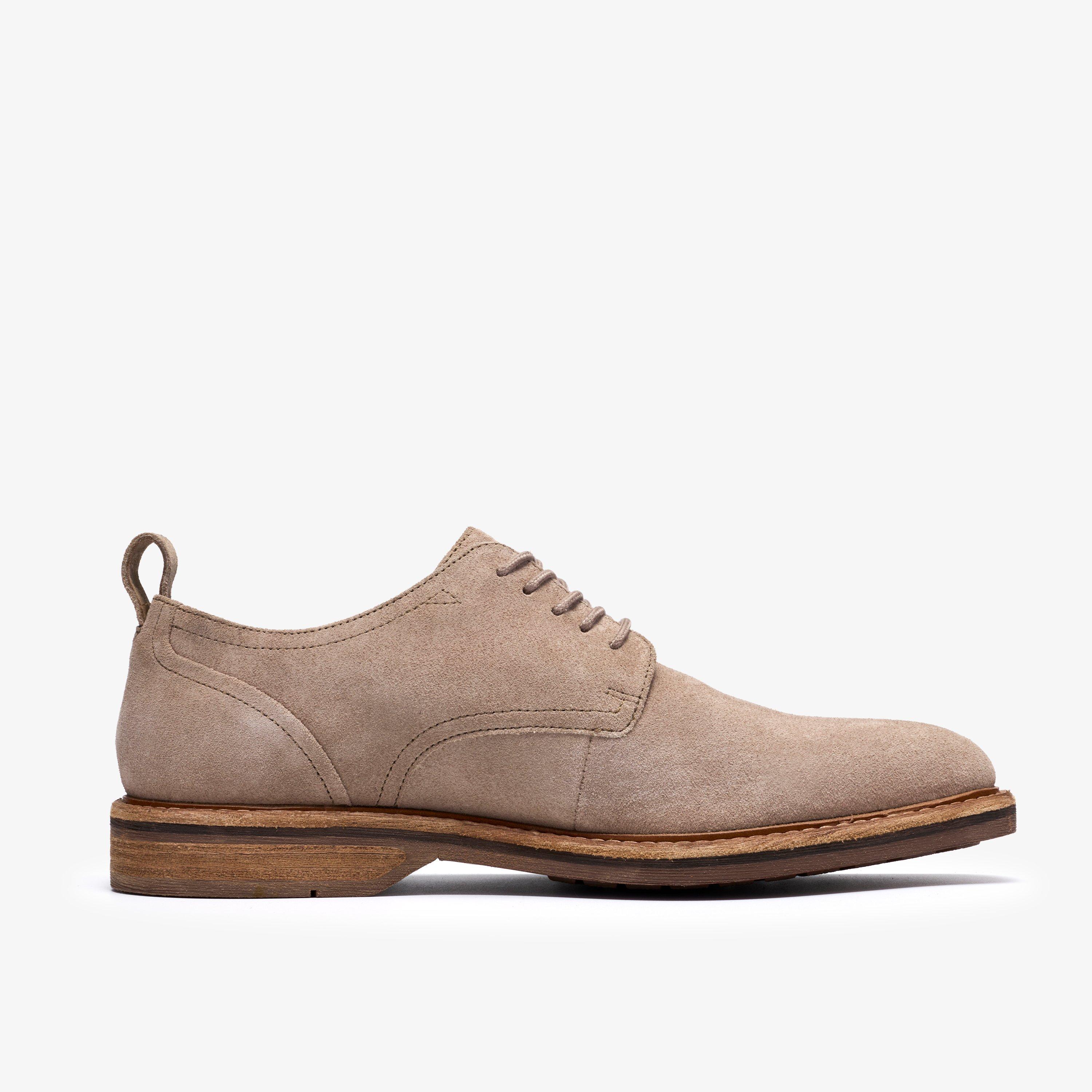 Aldwin Lace Grey Suede Oxfords, view 1 of 7