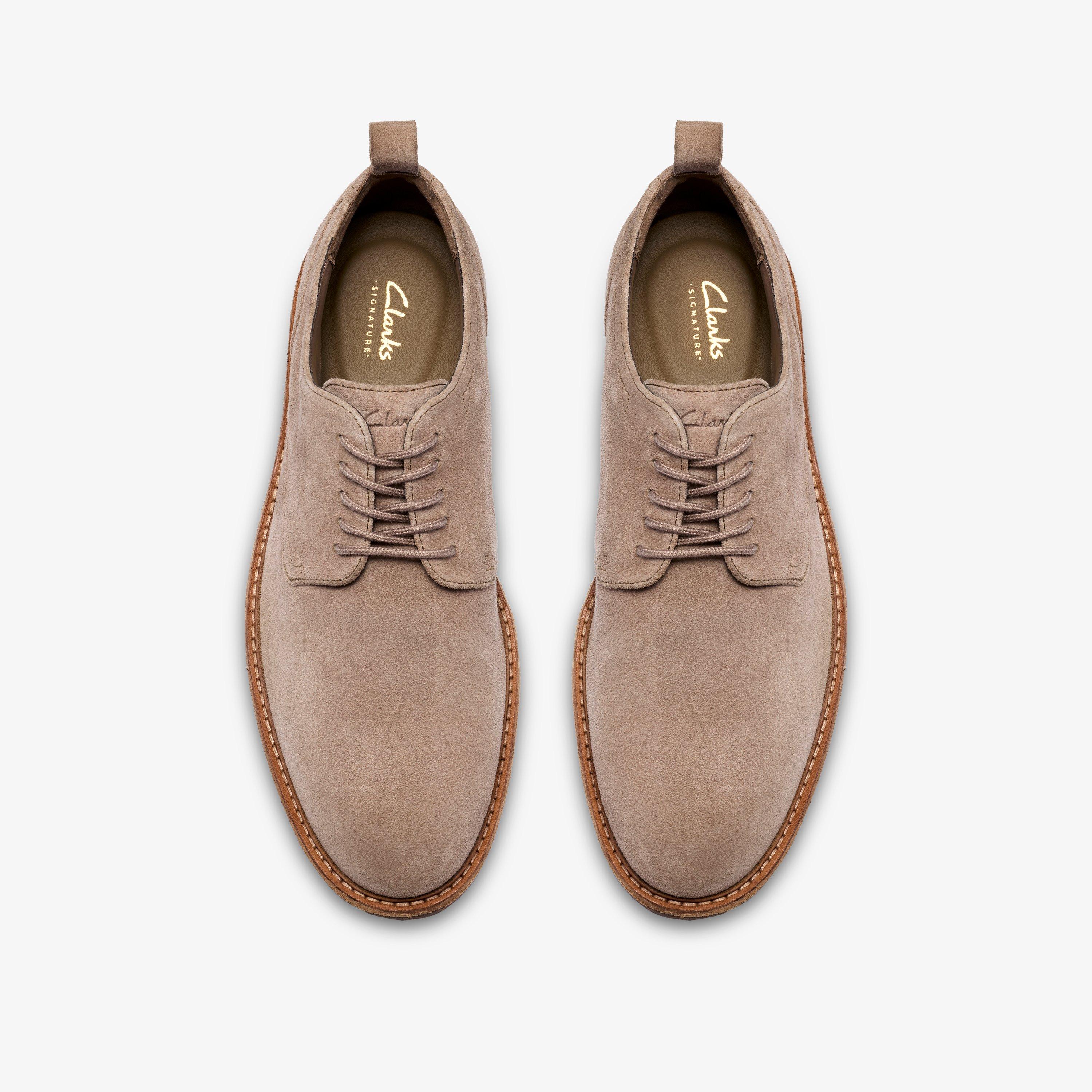 Aldwin Lace Grey Suede