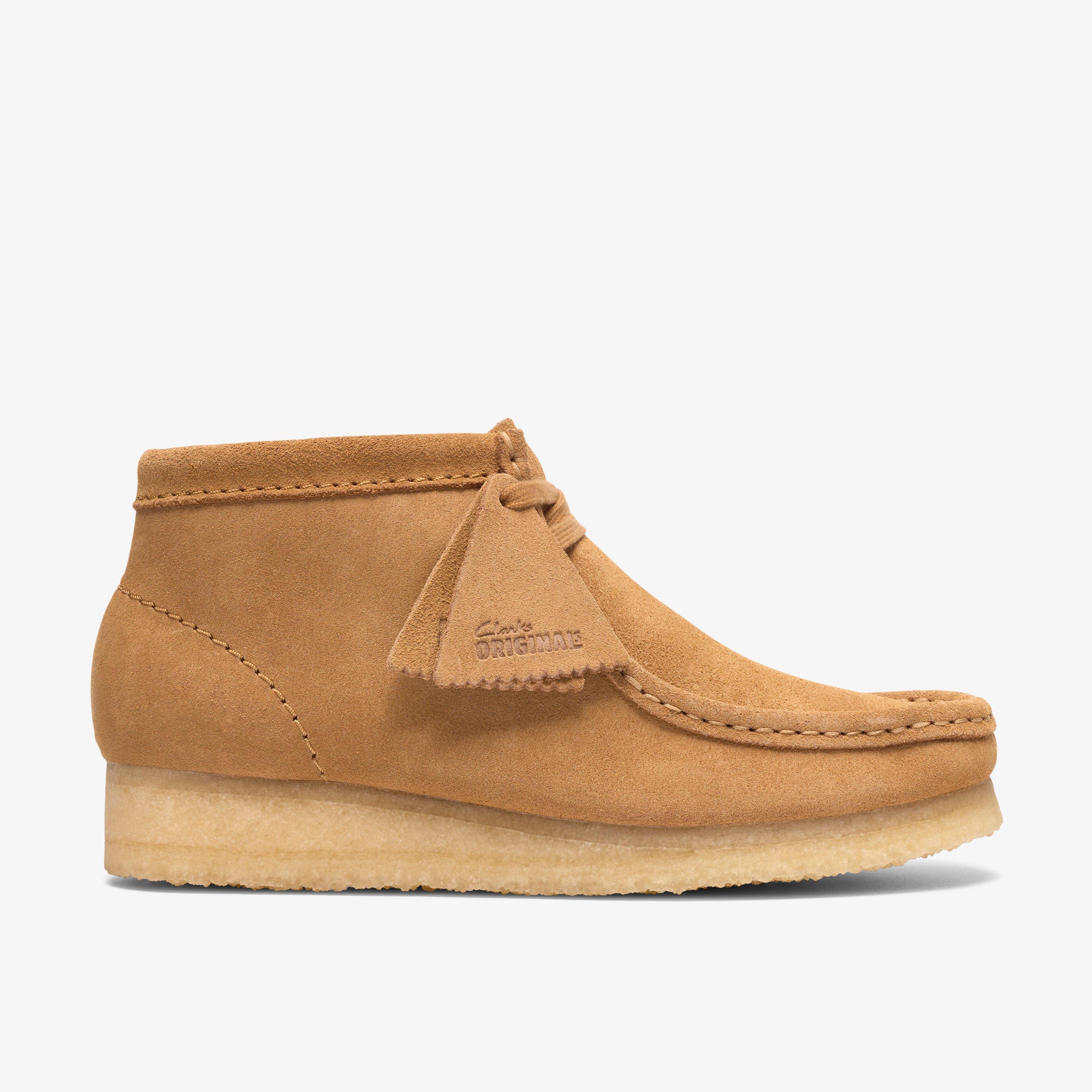 Wallabee Boot Tan Suede Wallabees, view 1 of 8