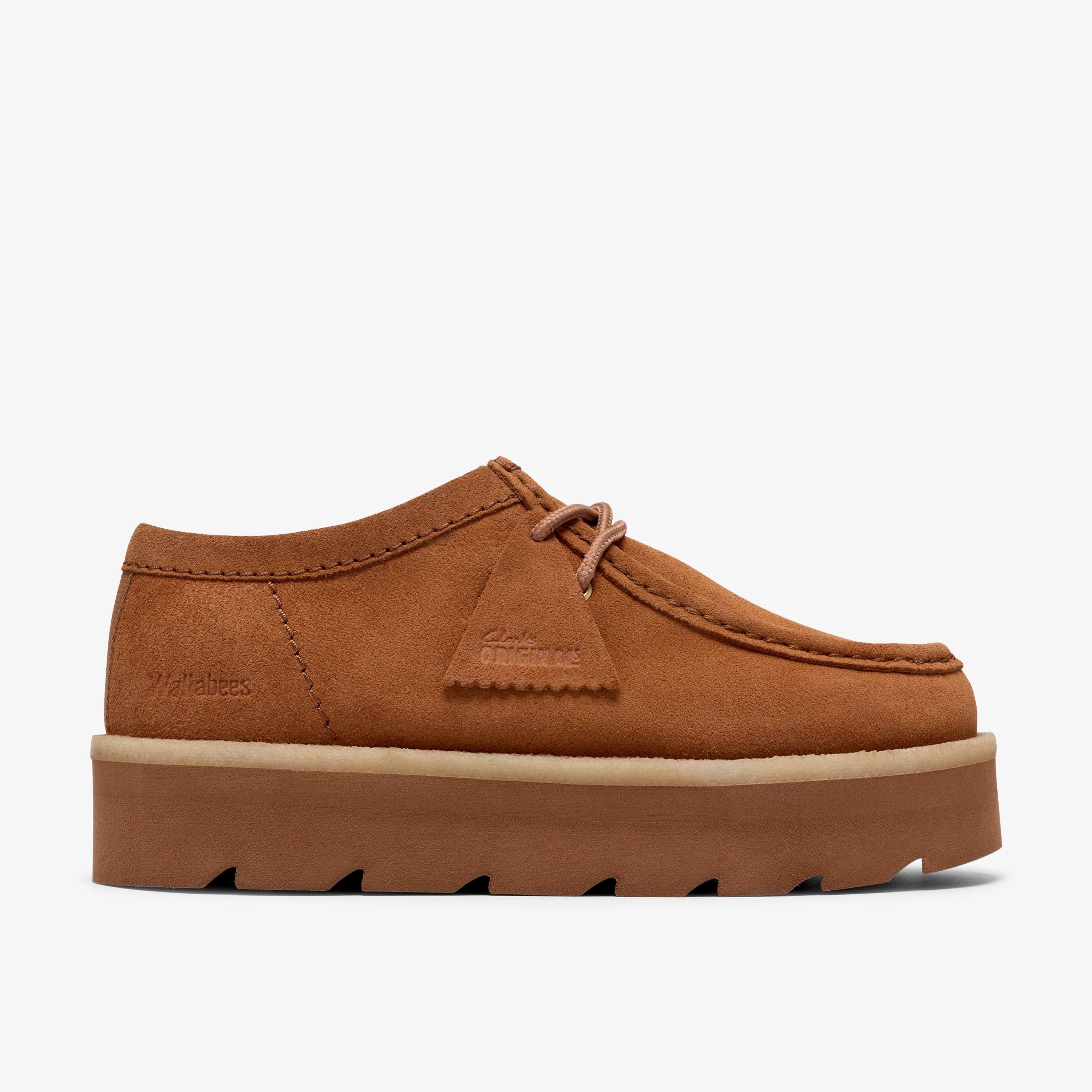 Meare Walla Tan Suede Wallabee Slip Ons, view 1 of 7