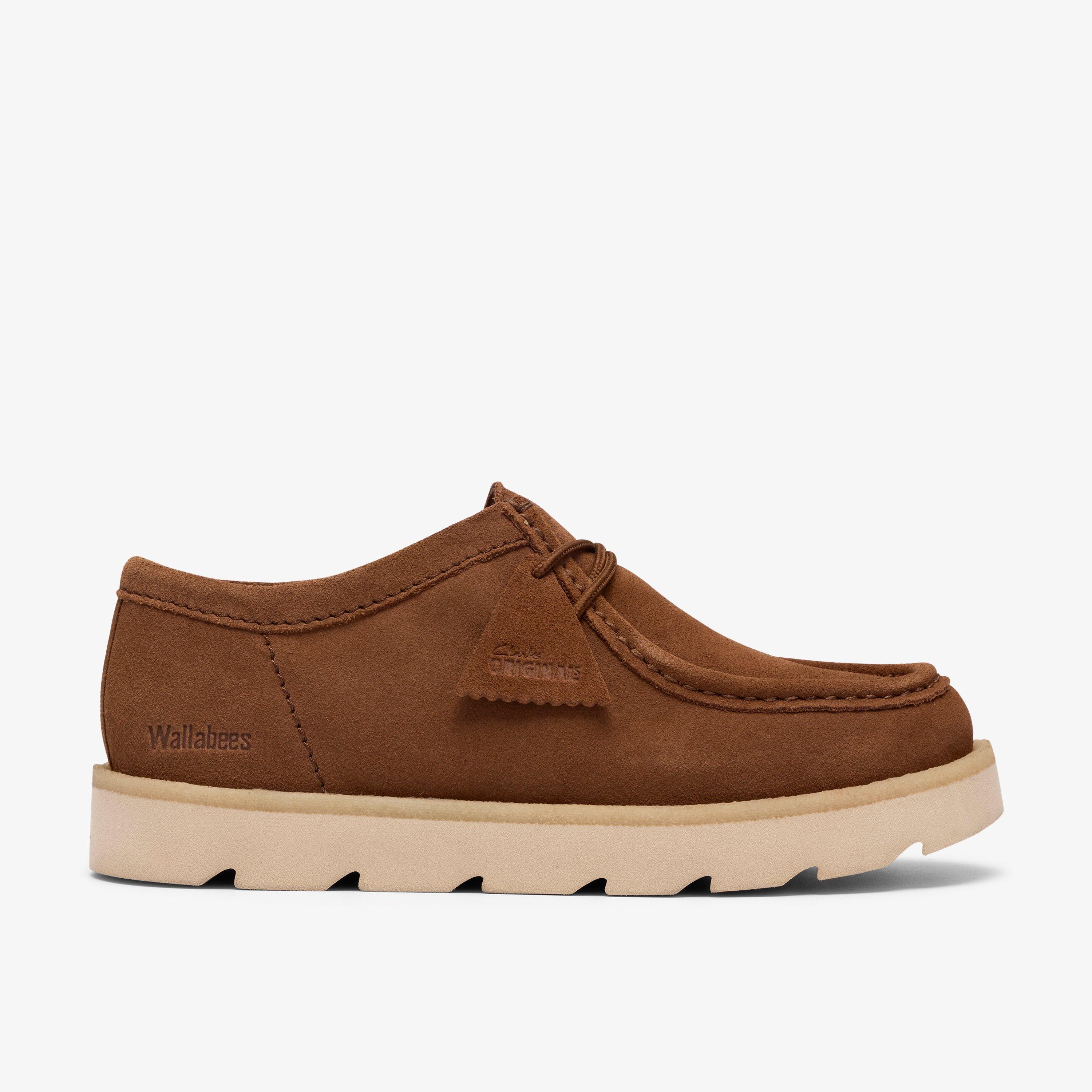 Meare Walla Cola Suede Wallabee Lace Up, view 1 of 8