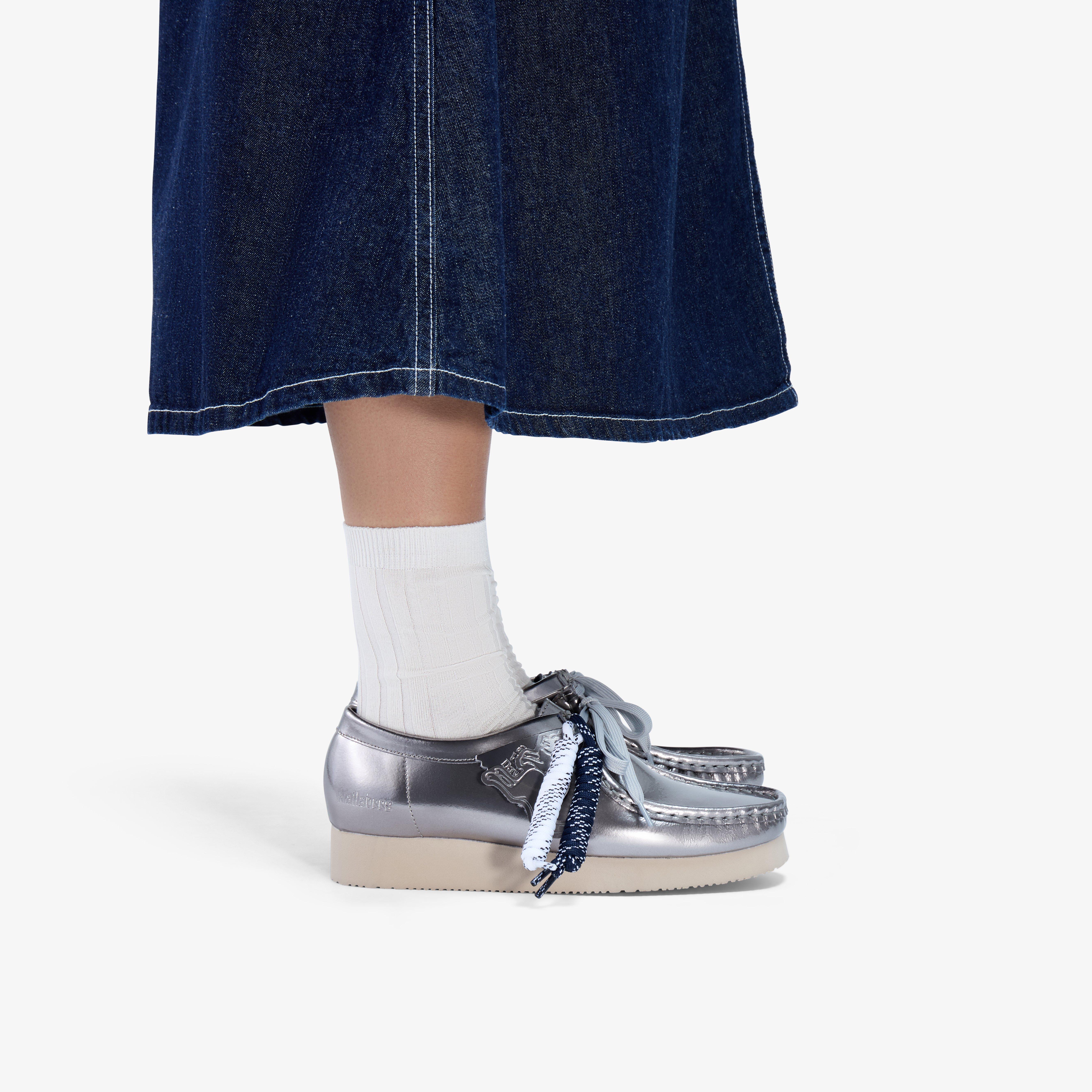 Wallabee 2604 — Silver (alternate view)
