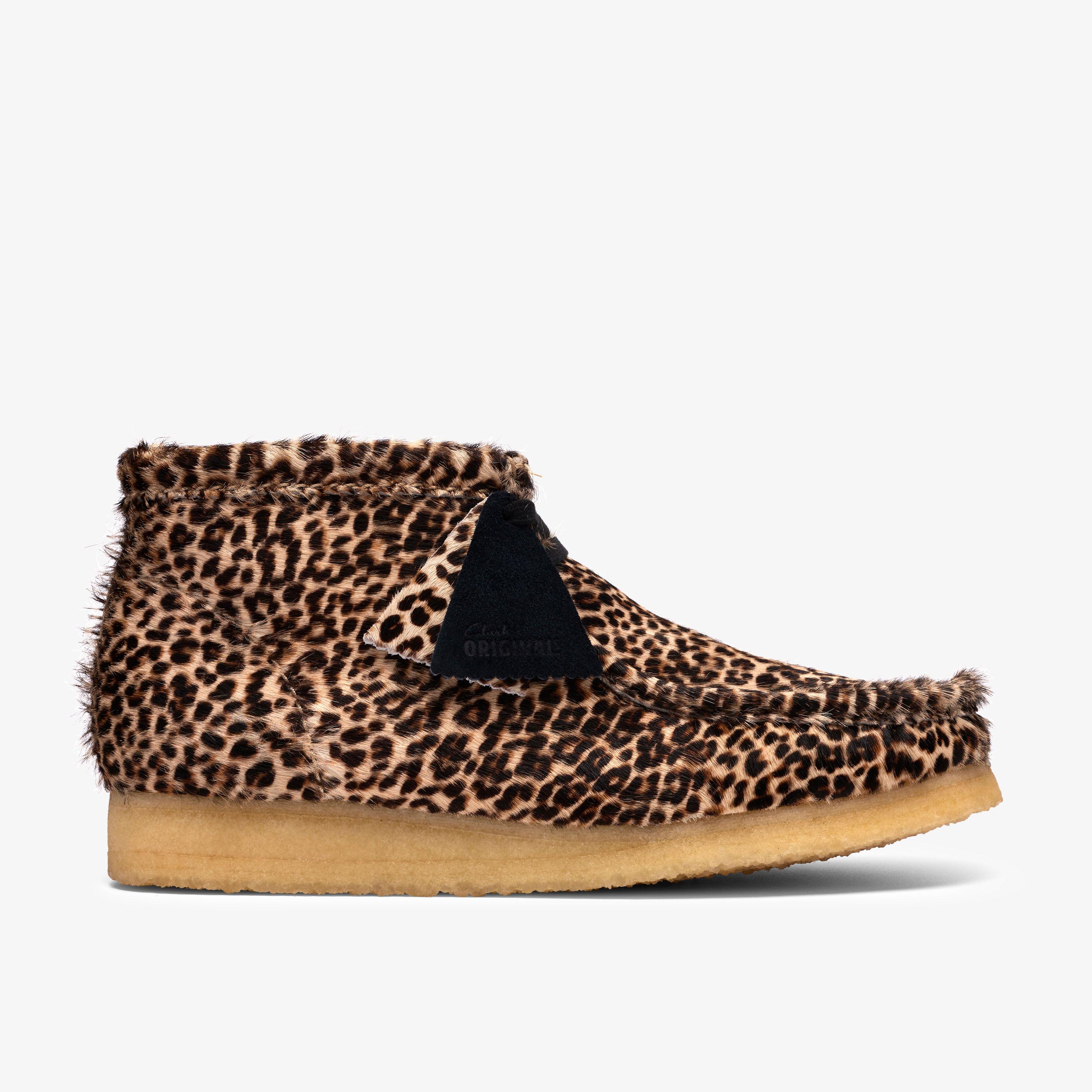 Wallabee Boot Leopard Print Wallabees, view 1 of 8