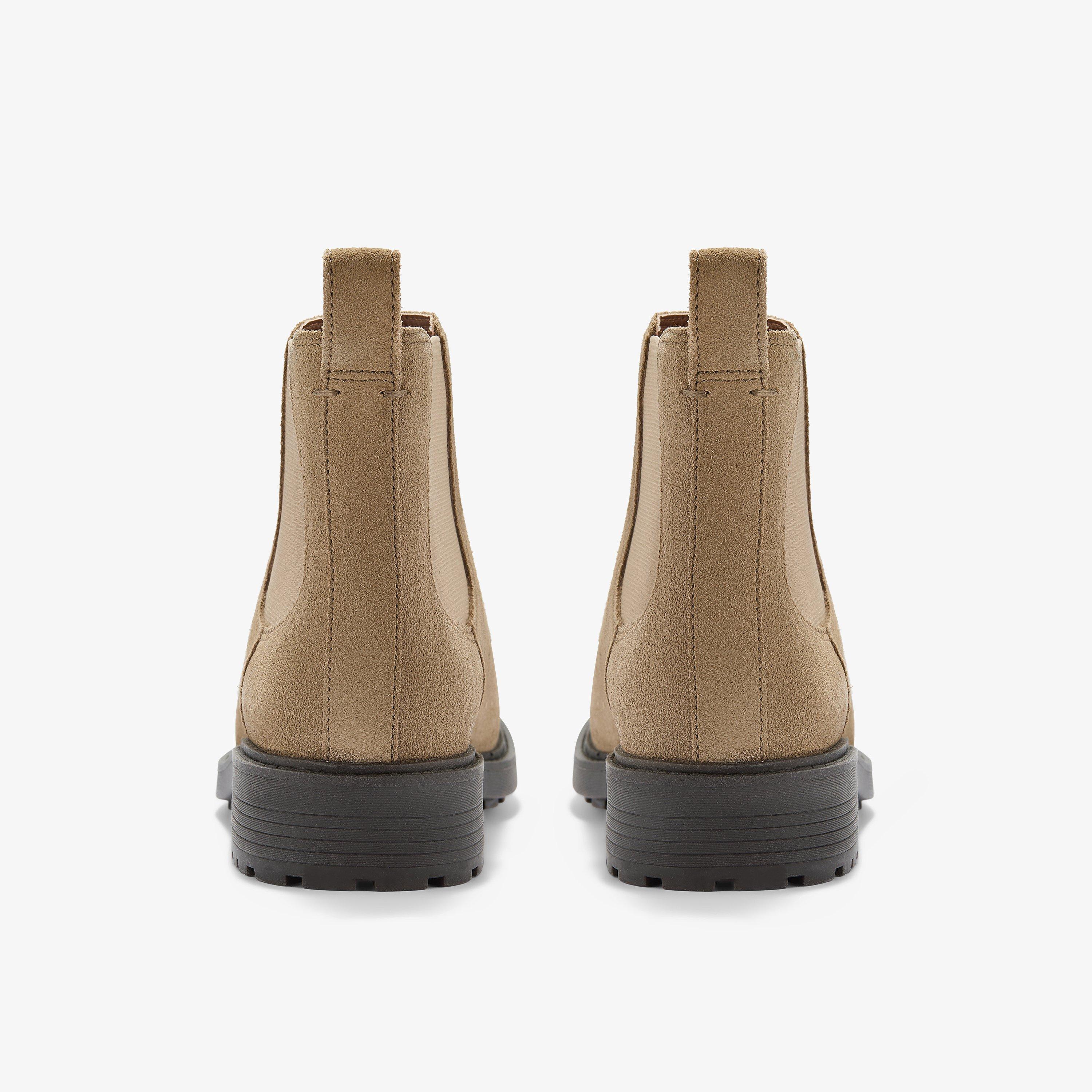 Orinoco 2 Lane Dark Sand Suede Ankle Boots Chelsea Boots, view 5 of 6