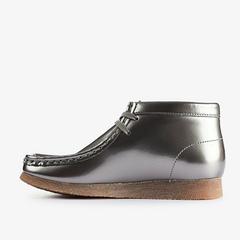 Wallabee Boot Kid — Silver 2