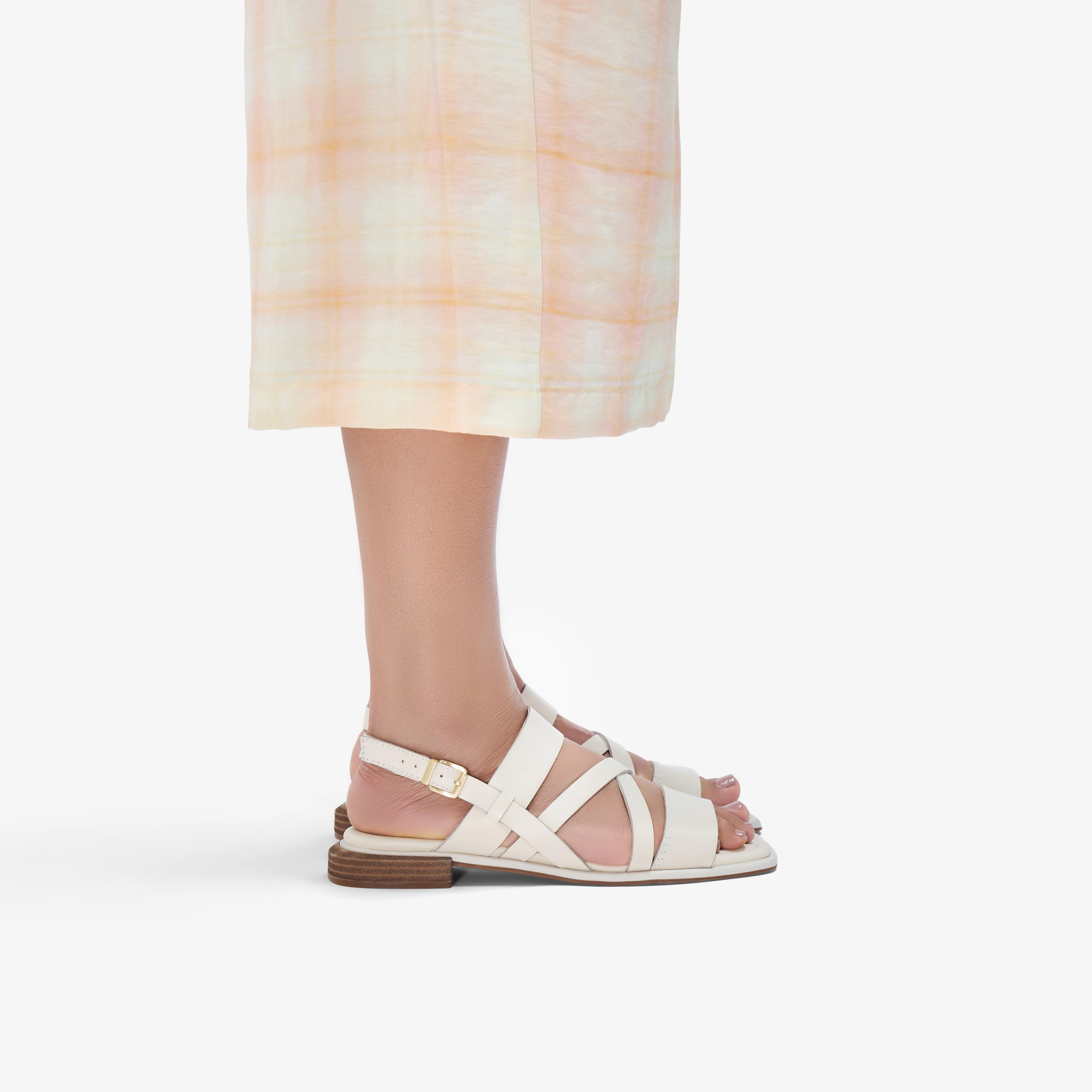 Ariany Strap Cream Leather