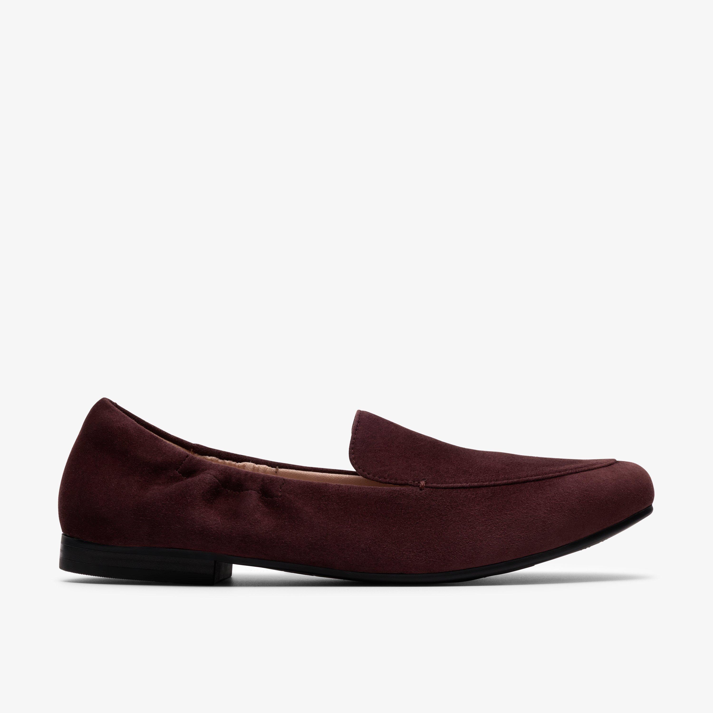 Tamna Pure Brown Suede Loafers Slip Ons, view 1 of 6