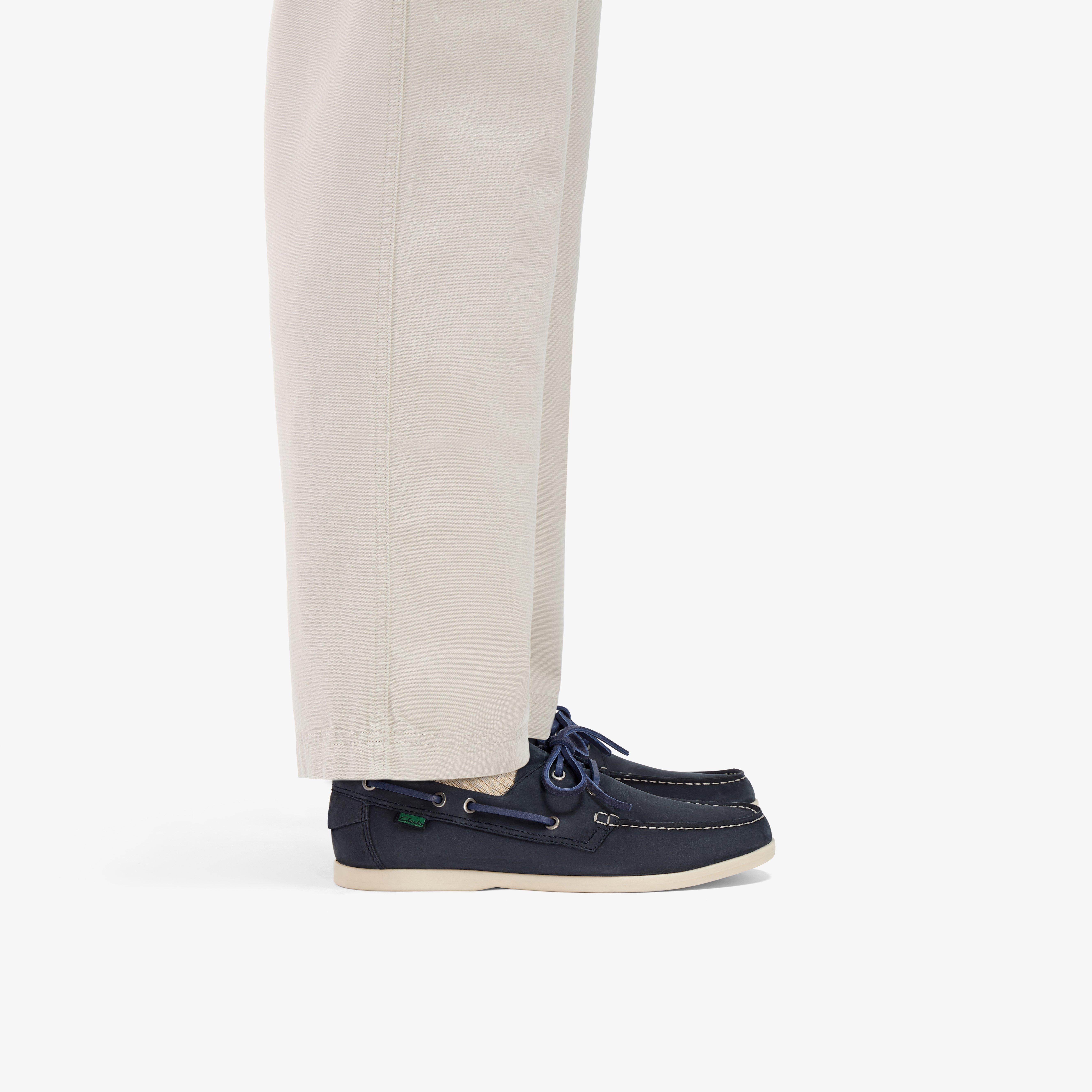 Charmouth Lace Navy Nubuck