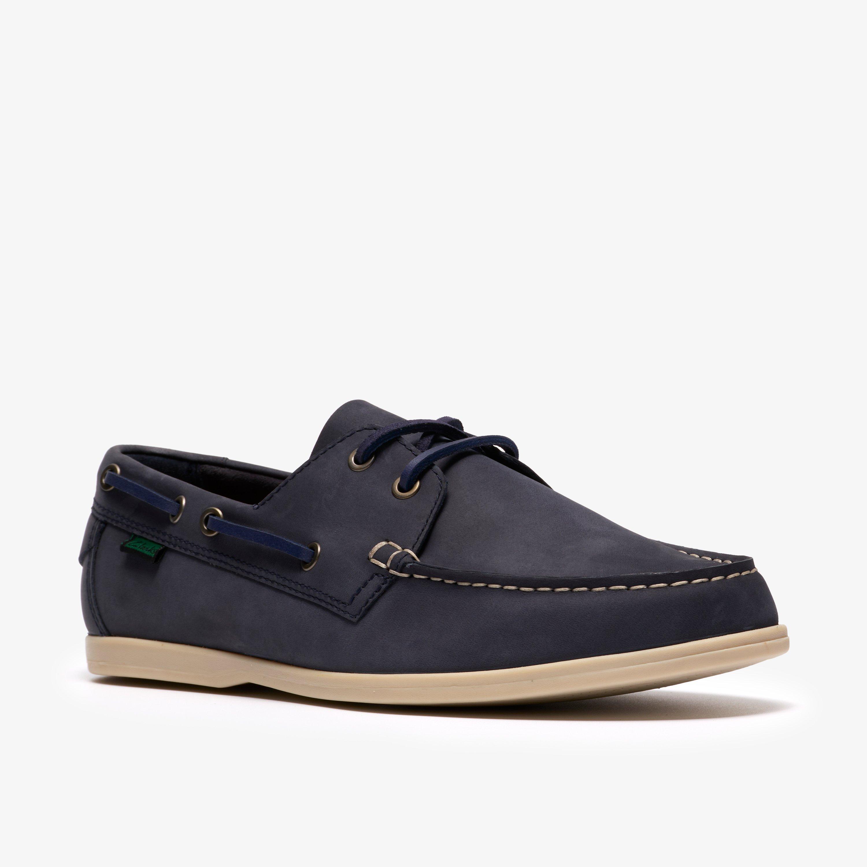 Charmouth Lace Navy Nubuck