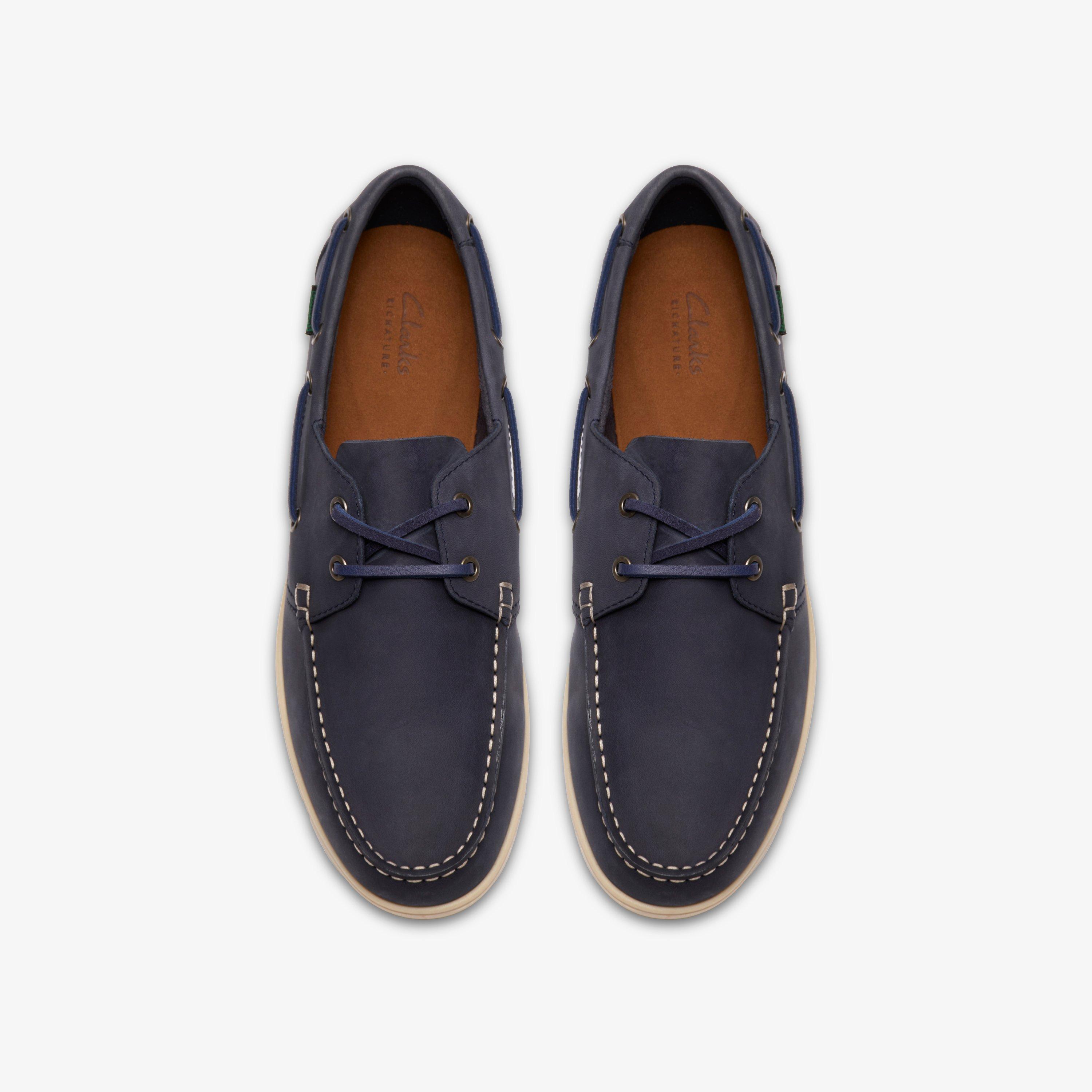 Charmouth Lace Navy Nubuck