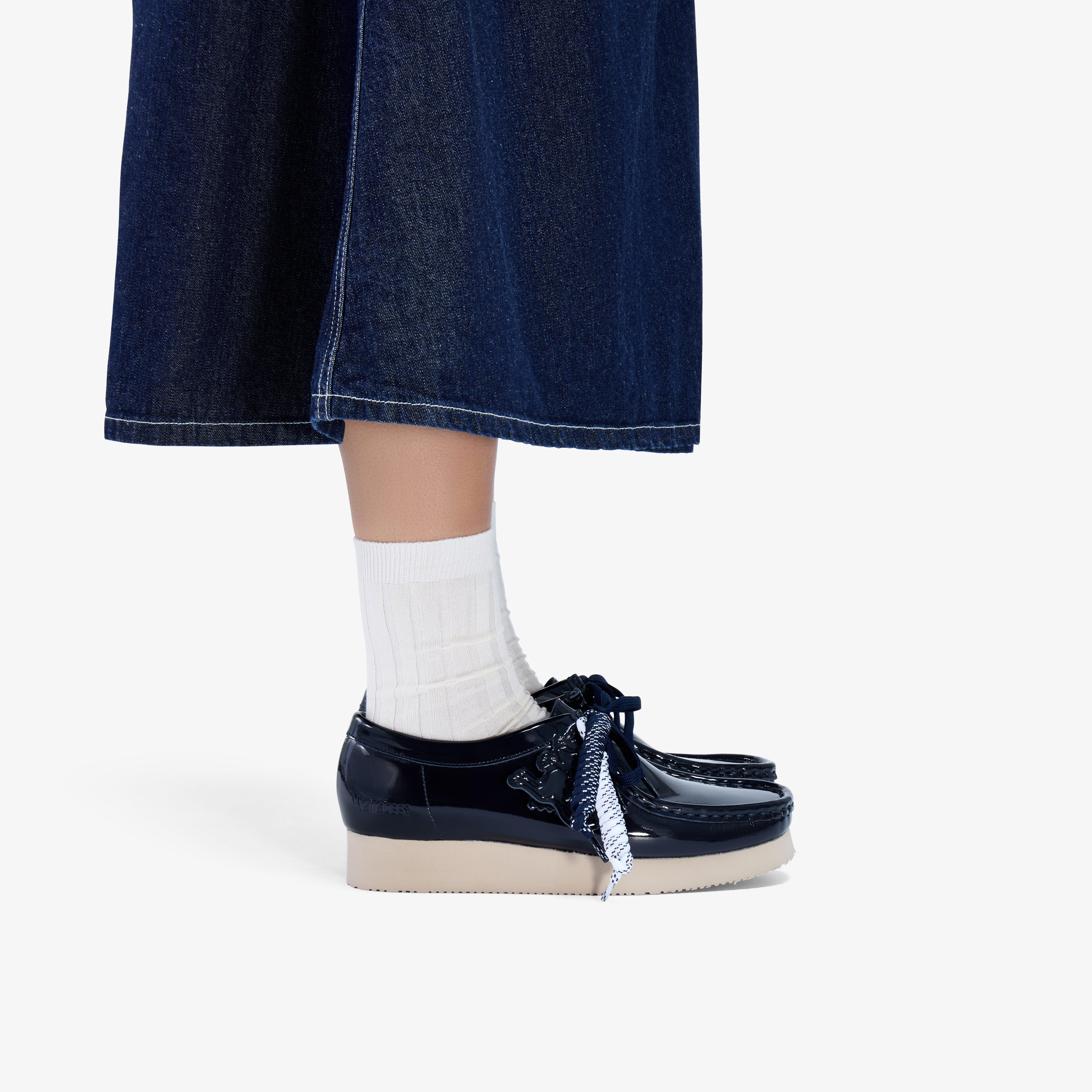 Wallabee 2604 — Blue (alternate view)
