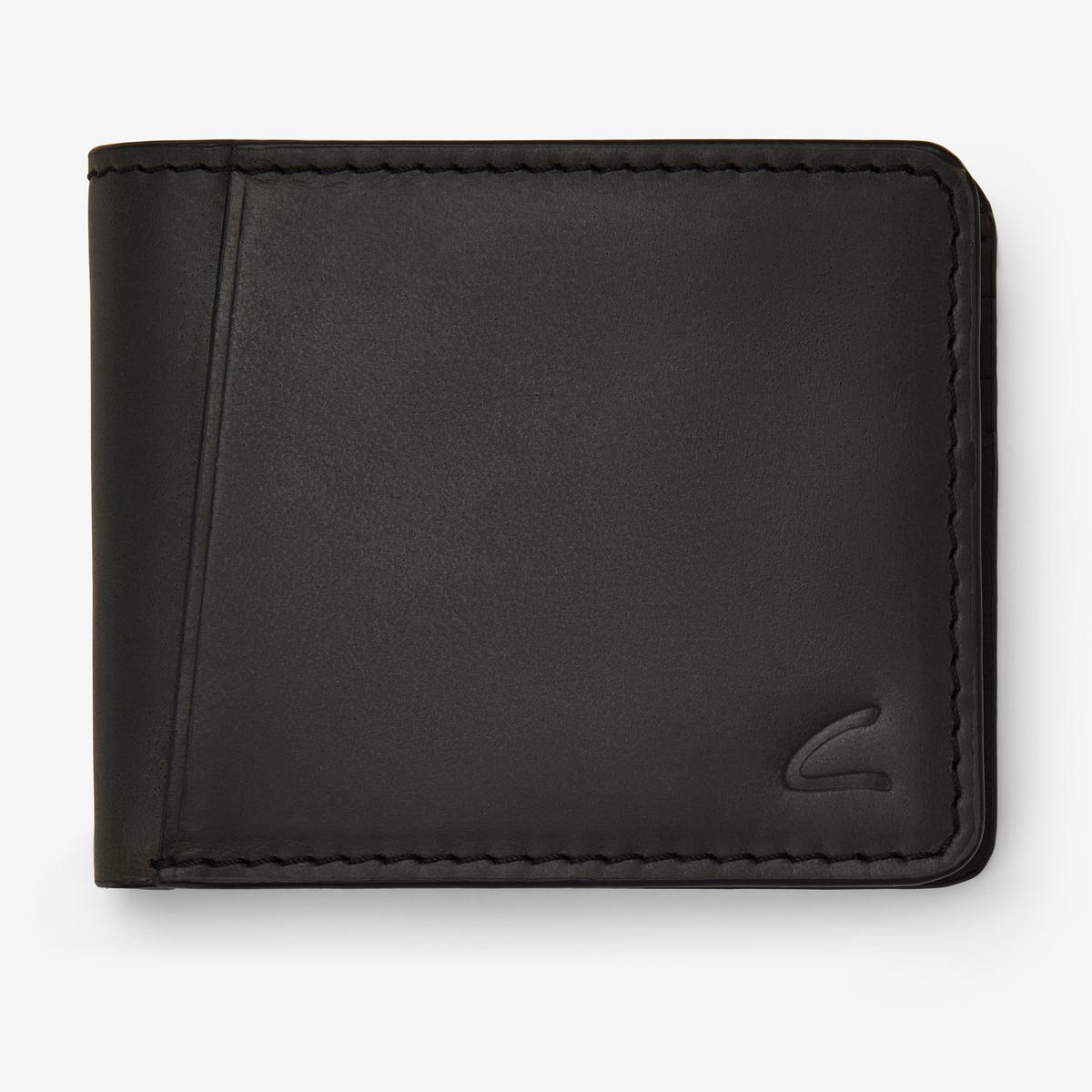 Premium Leather Wallet — Black