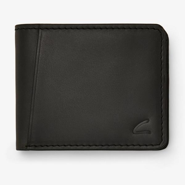 Premium Leather Wallet — Black
