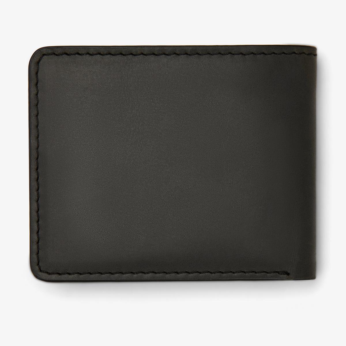 Premium Leather Wallet — Black