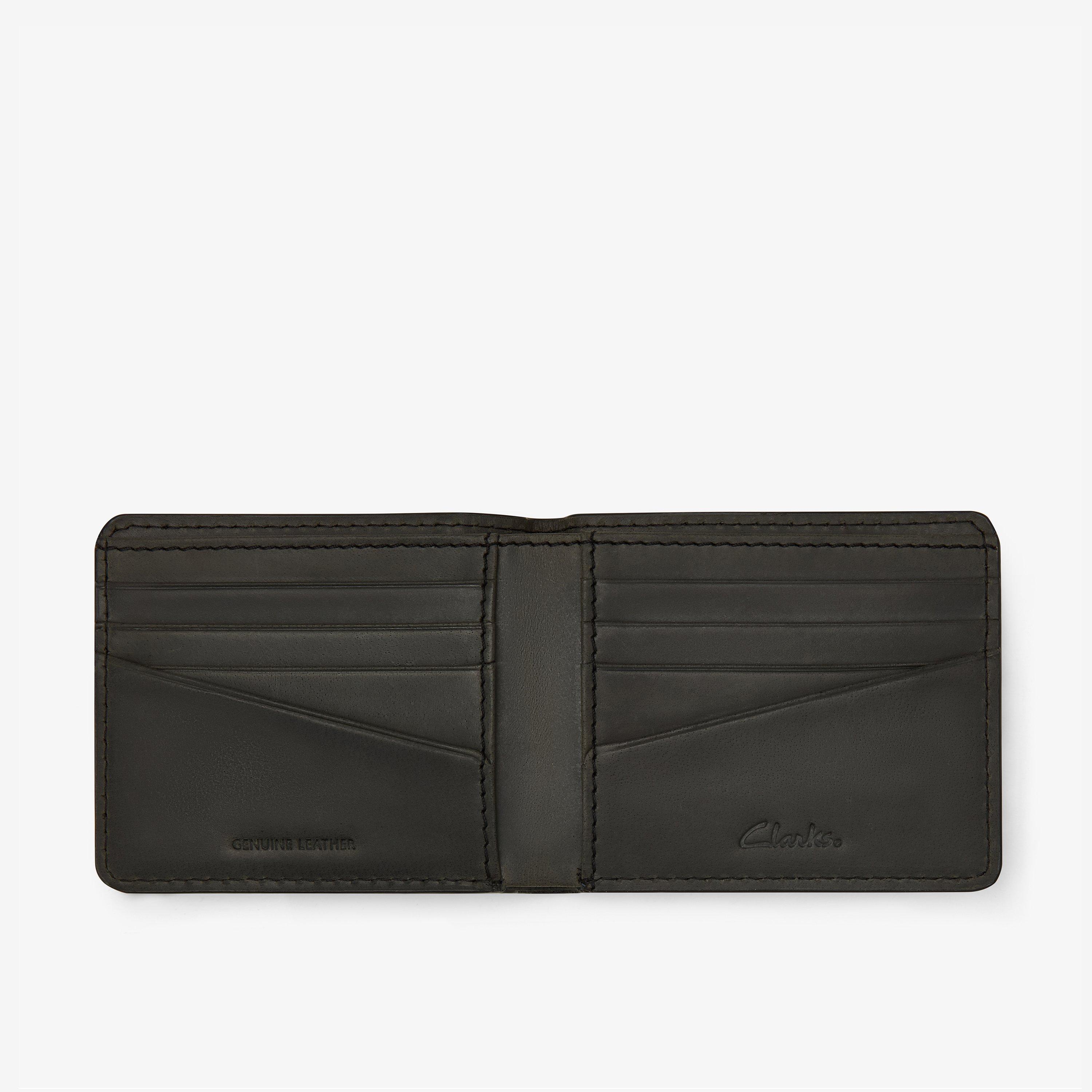 Premium Leather Wallet — Black