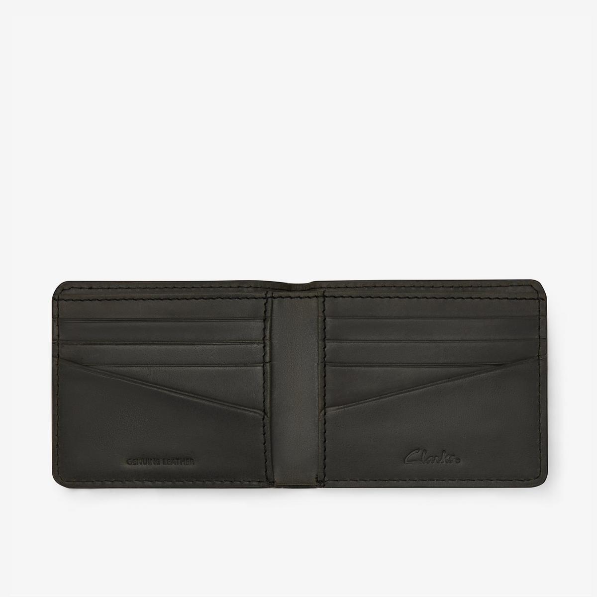 Premium Leather Wallet — Black