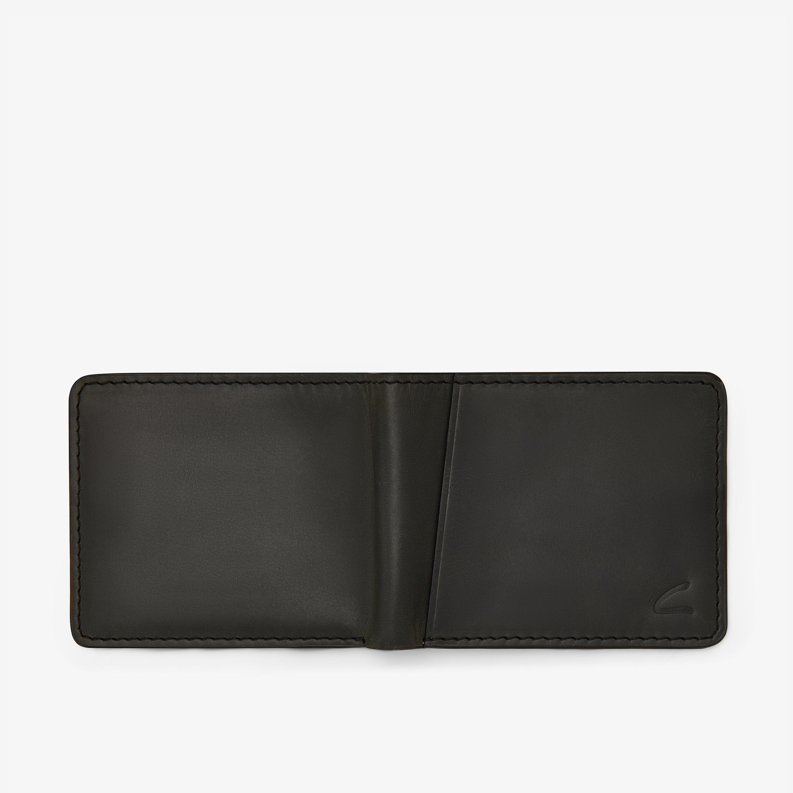 Premium Leather Wallet — Black