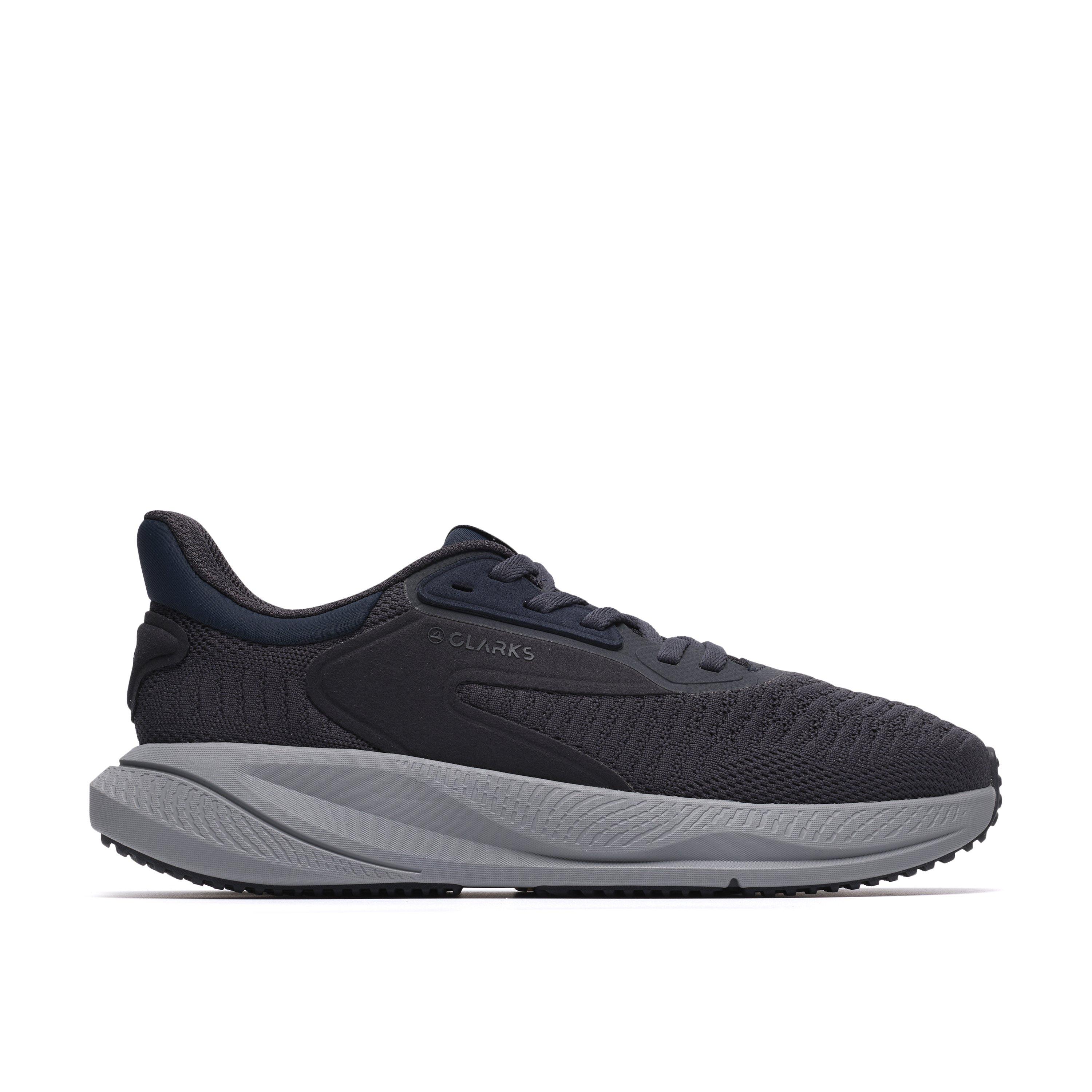 Clarks Men's Blue Textile Pace Move Standard Fit
