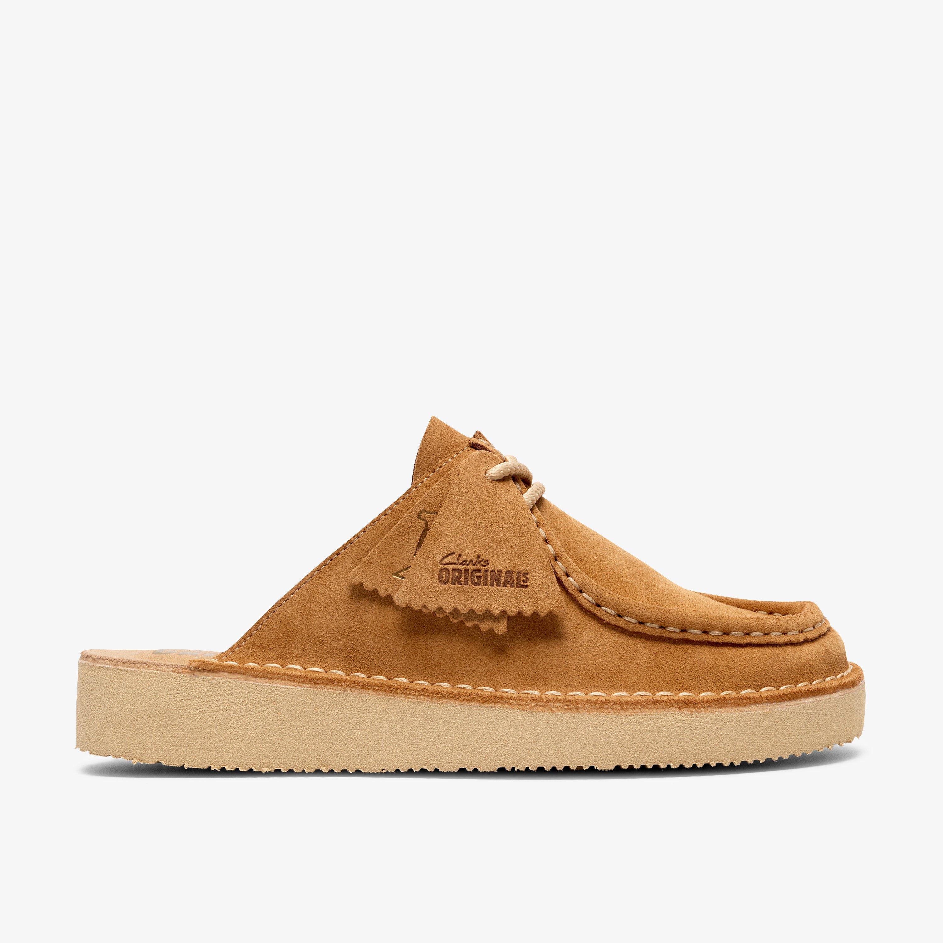 Nomad Mule Tan Suede Mules Slip Ons, view 1 of 8