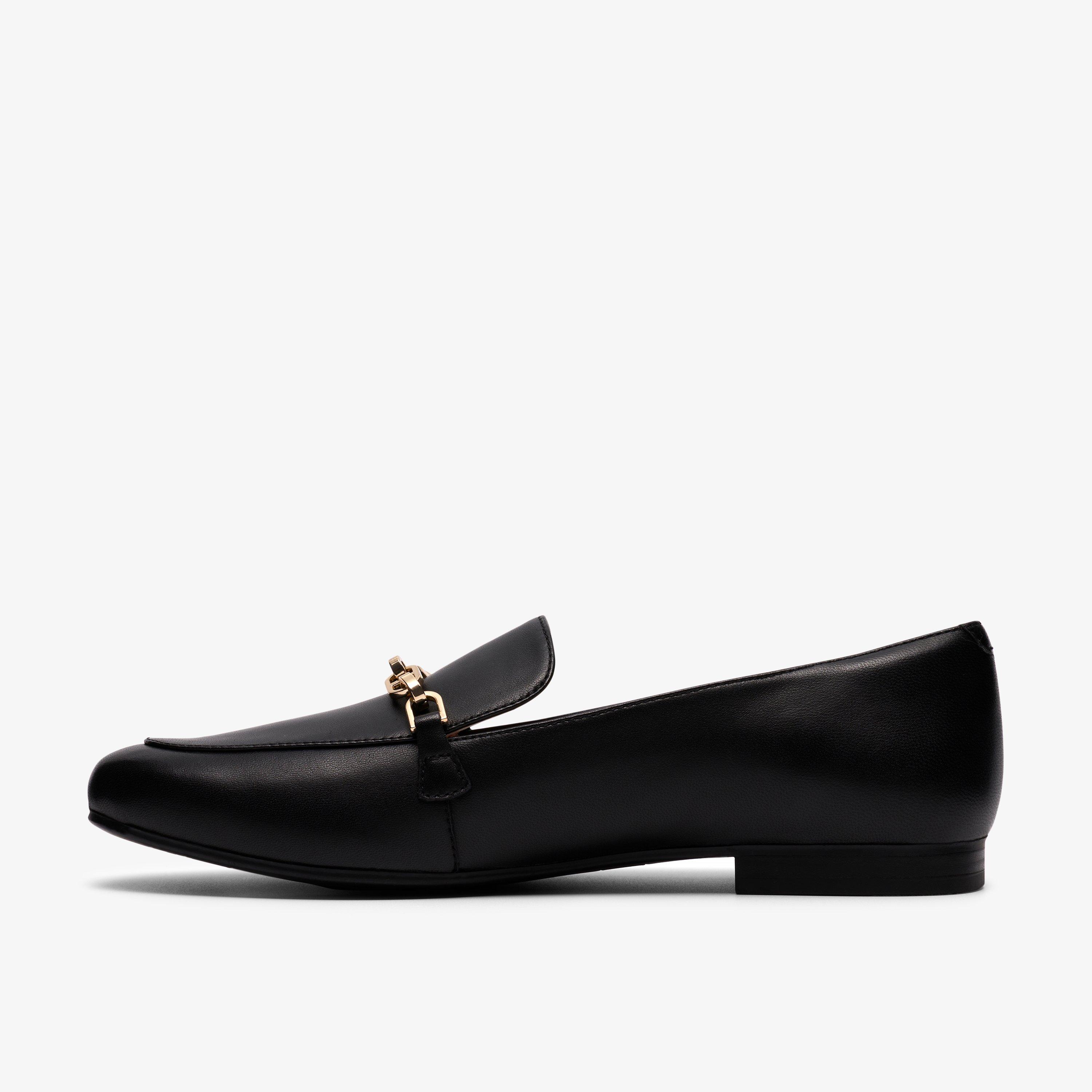 Tamna Iris Black Leather