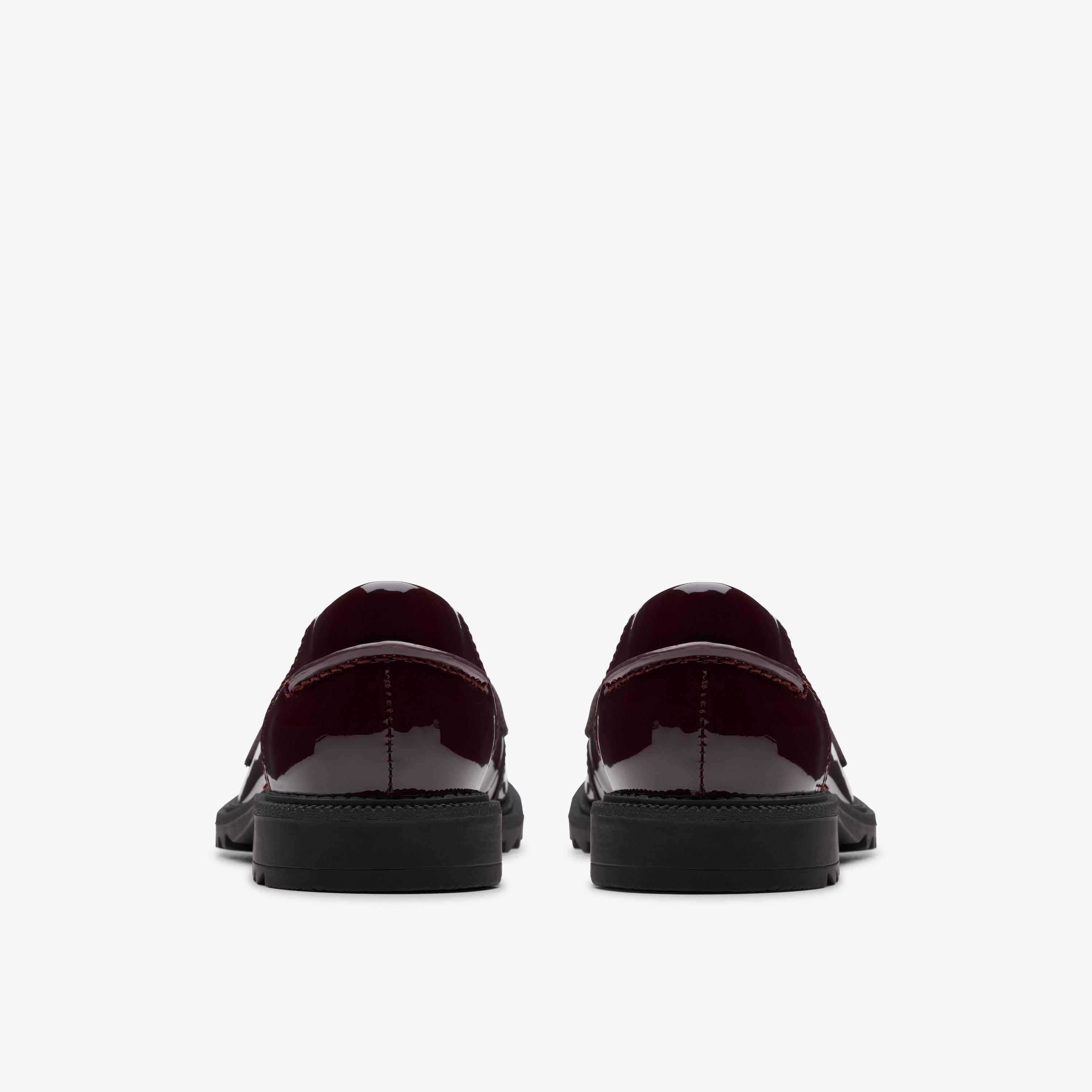 Griffin Milly Burgundy Loafers Slip Ons, view 5 of 6