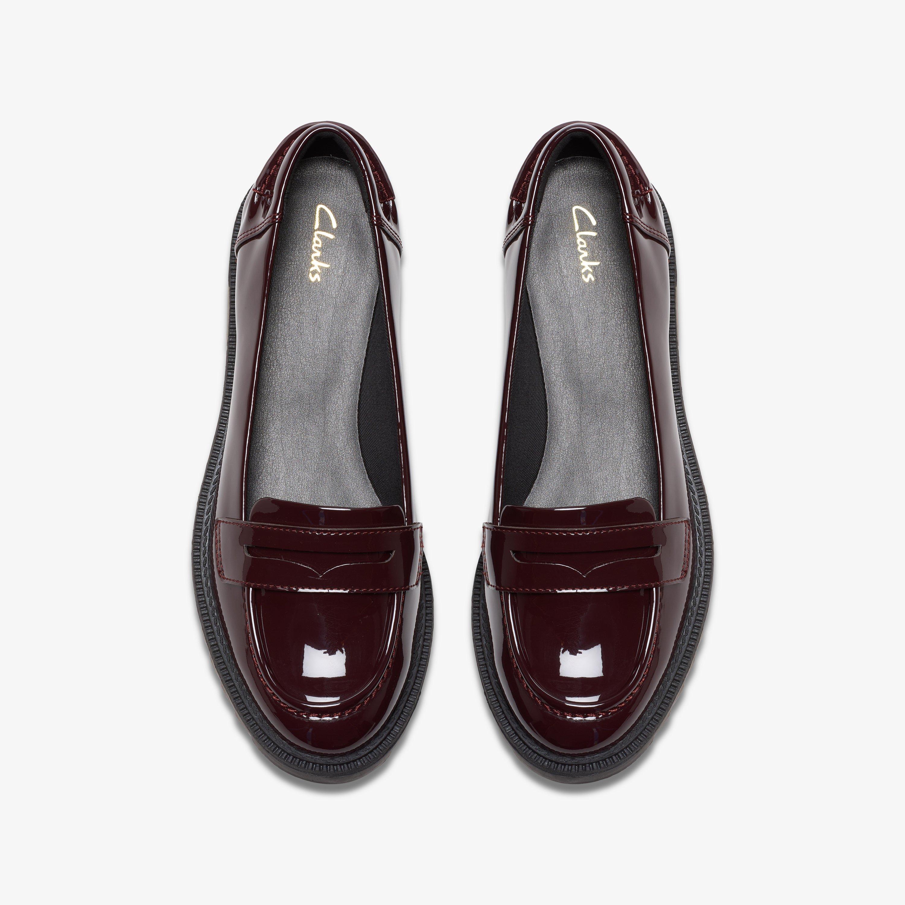 Griffin Milly Burgundy Loafers Slip Ons, view 6 of 6
