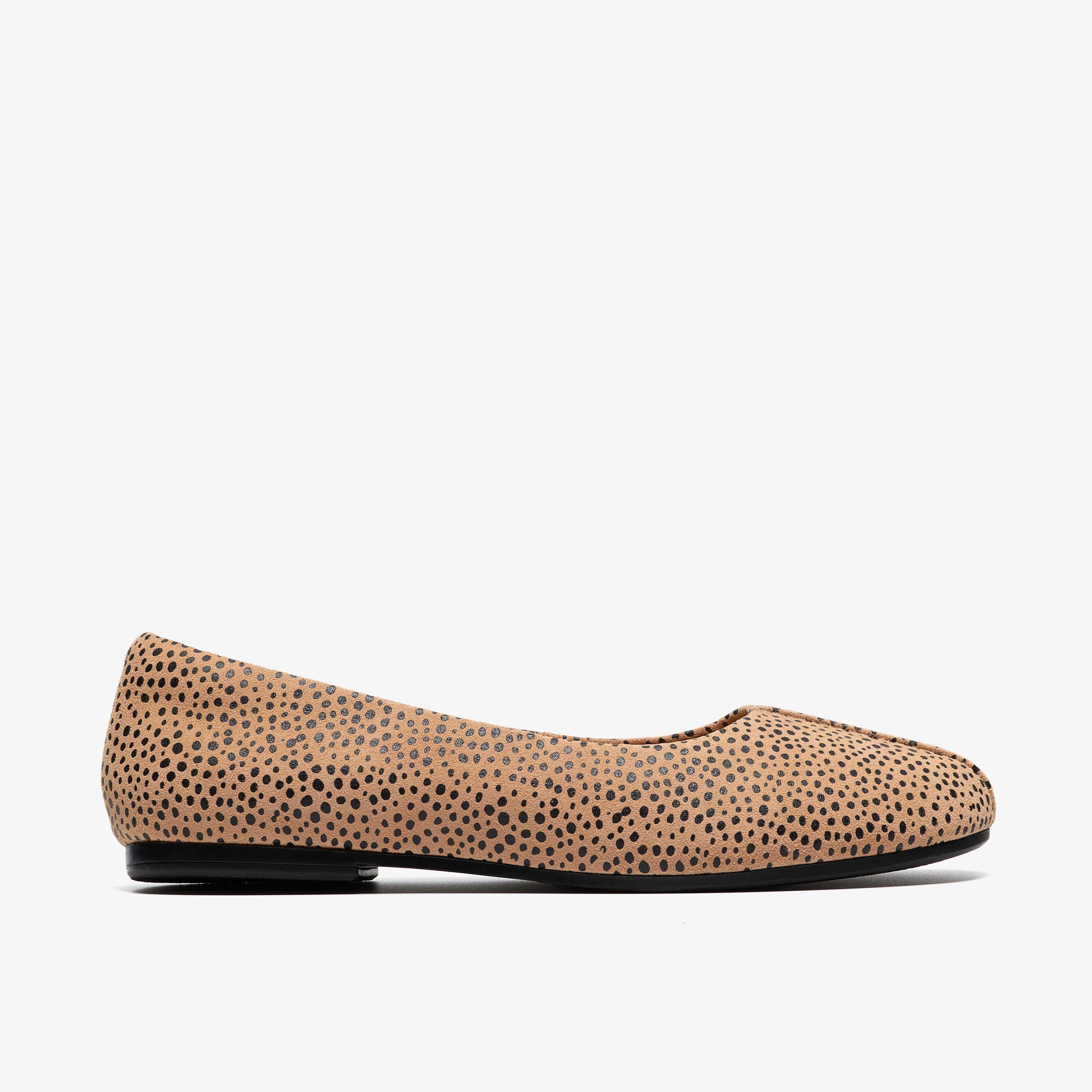 Livia Lily Animal Print Ballerina Slip Ons, view 1 of 6