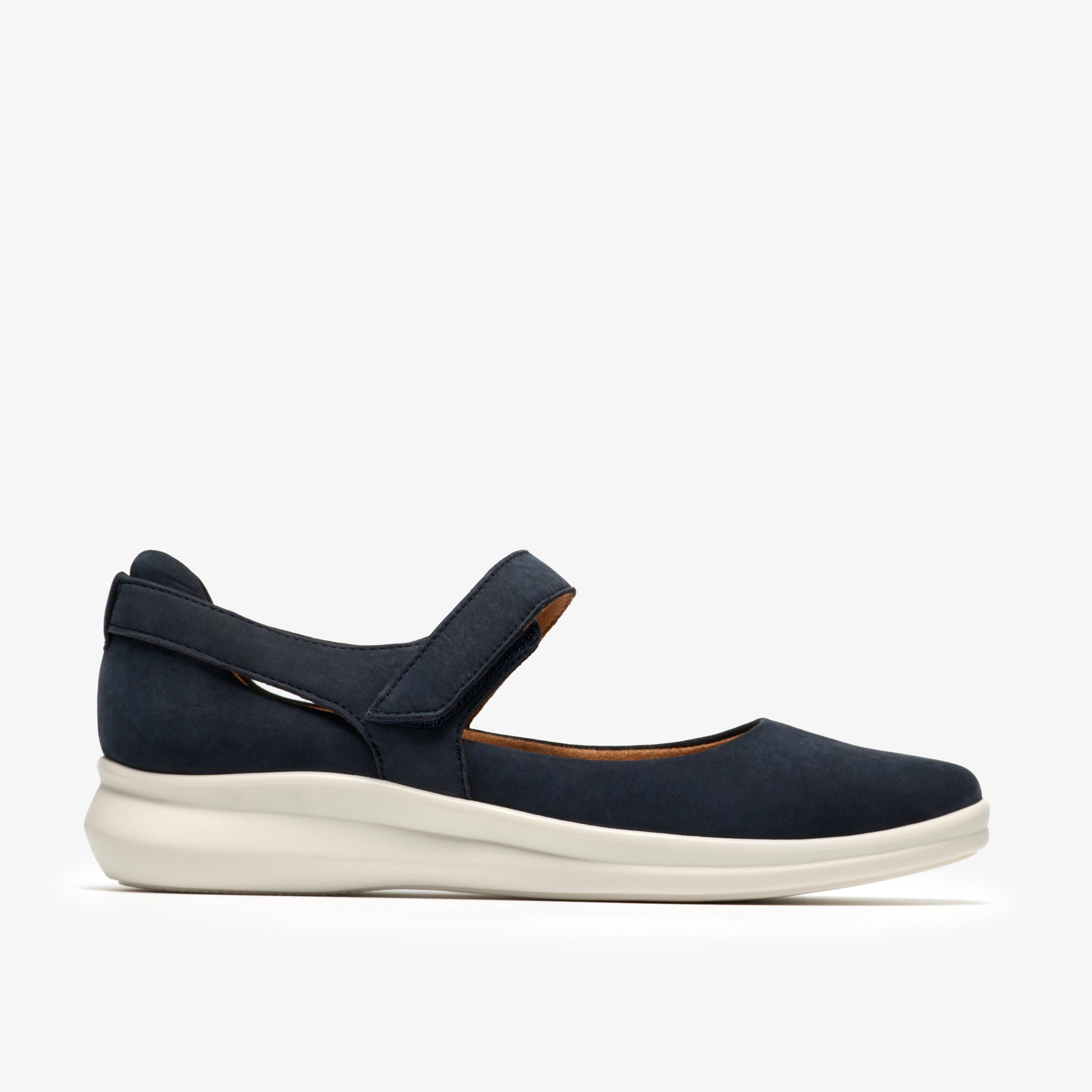 Lynell Strap Navy Nubuck Mary Jane, view 1 of 6