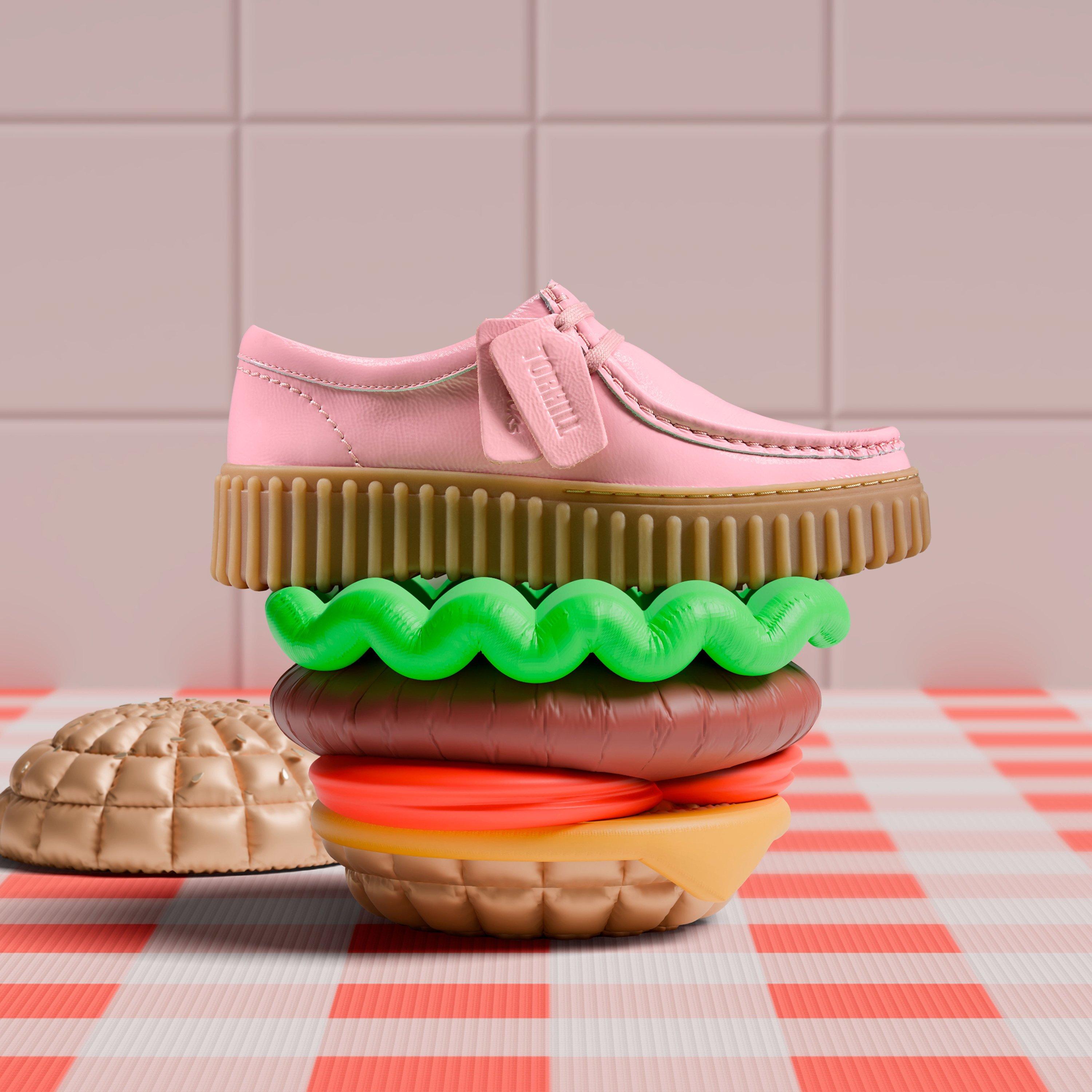Torhill Bee Pink Patent Slip-Ons, view 6 of 11
