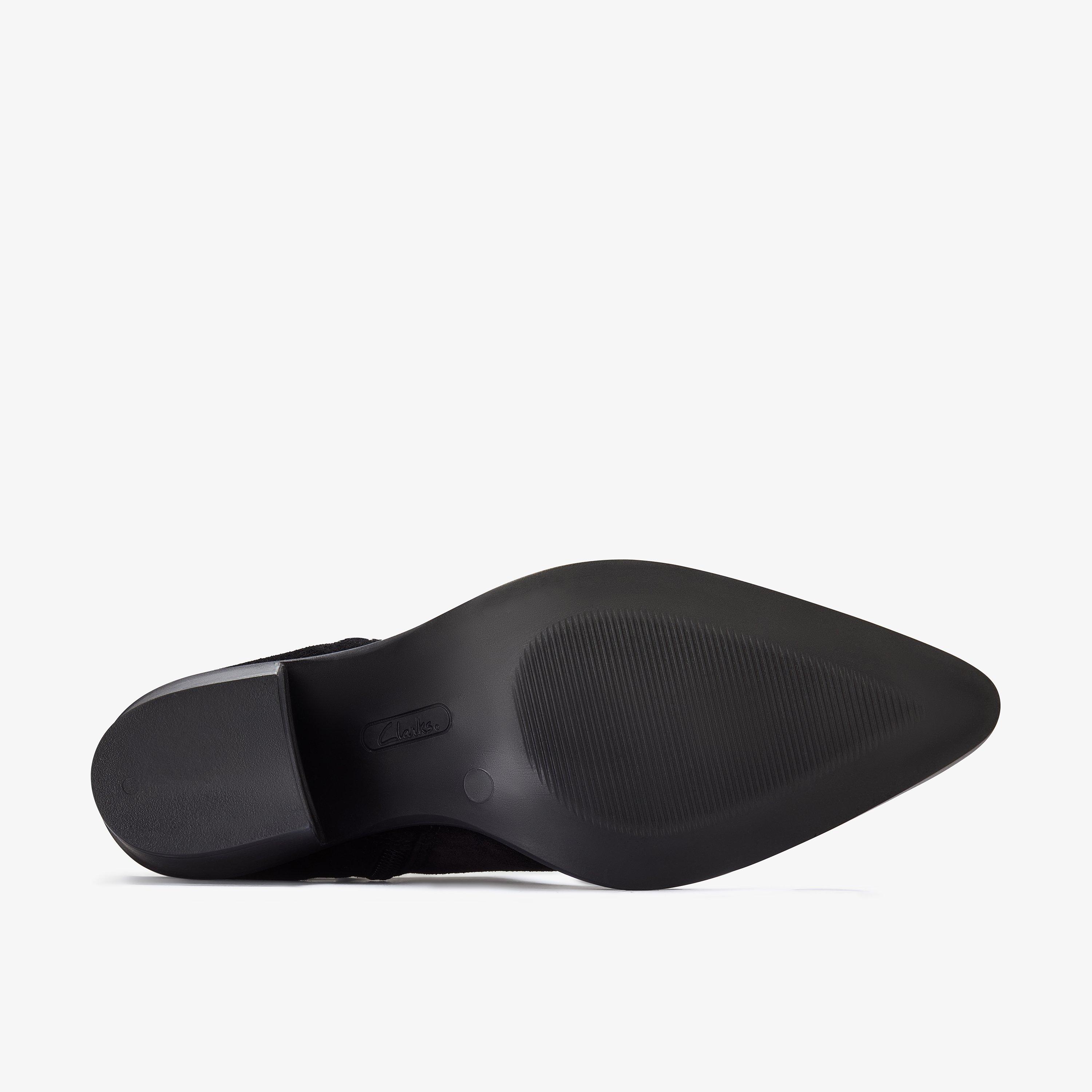 Jesse Zip Black Suede