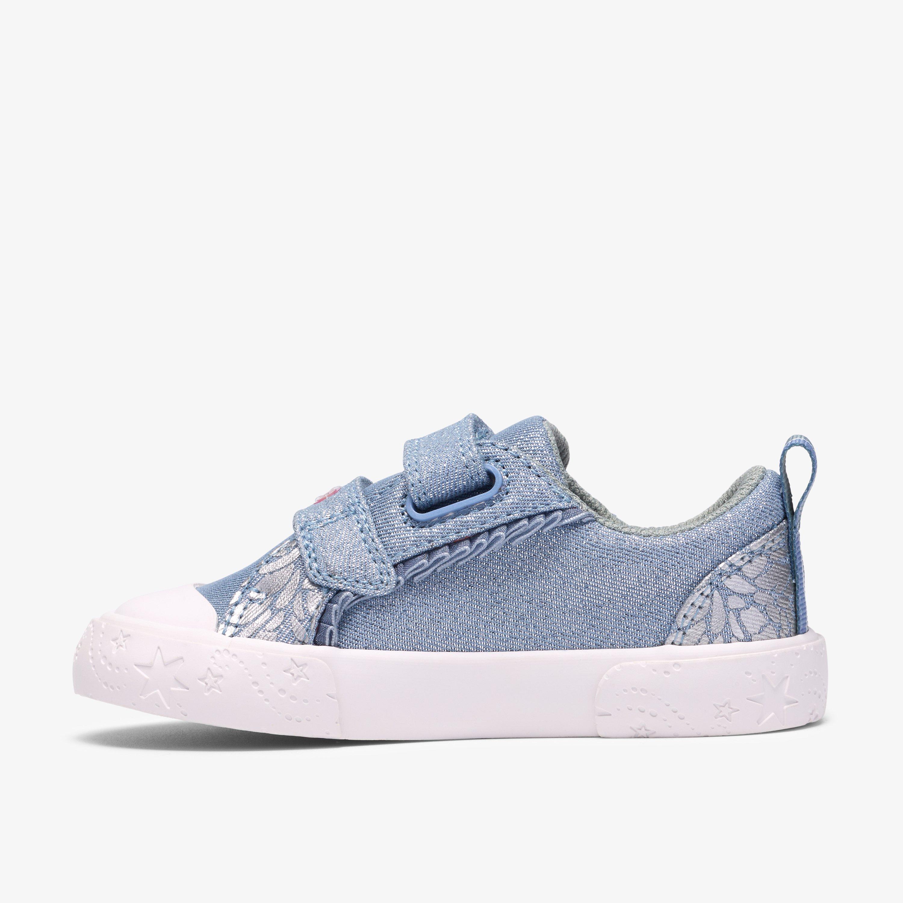 Foxing Trim Toddler — Grey