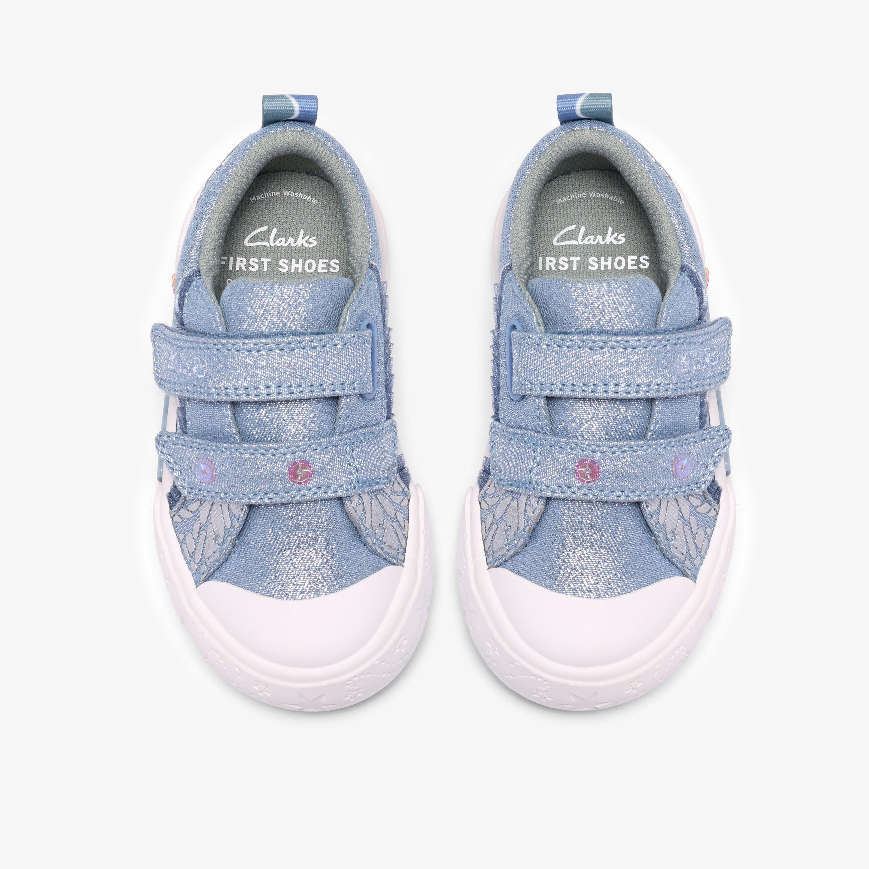 Foxing Trim Toddler — Grey