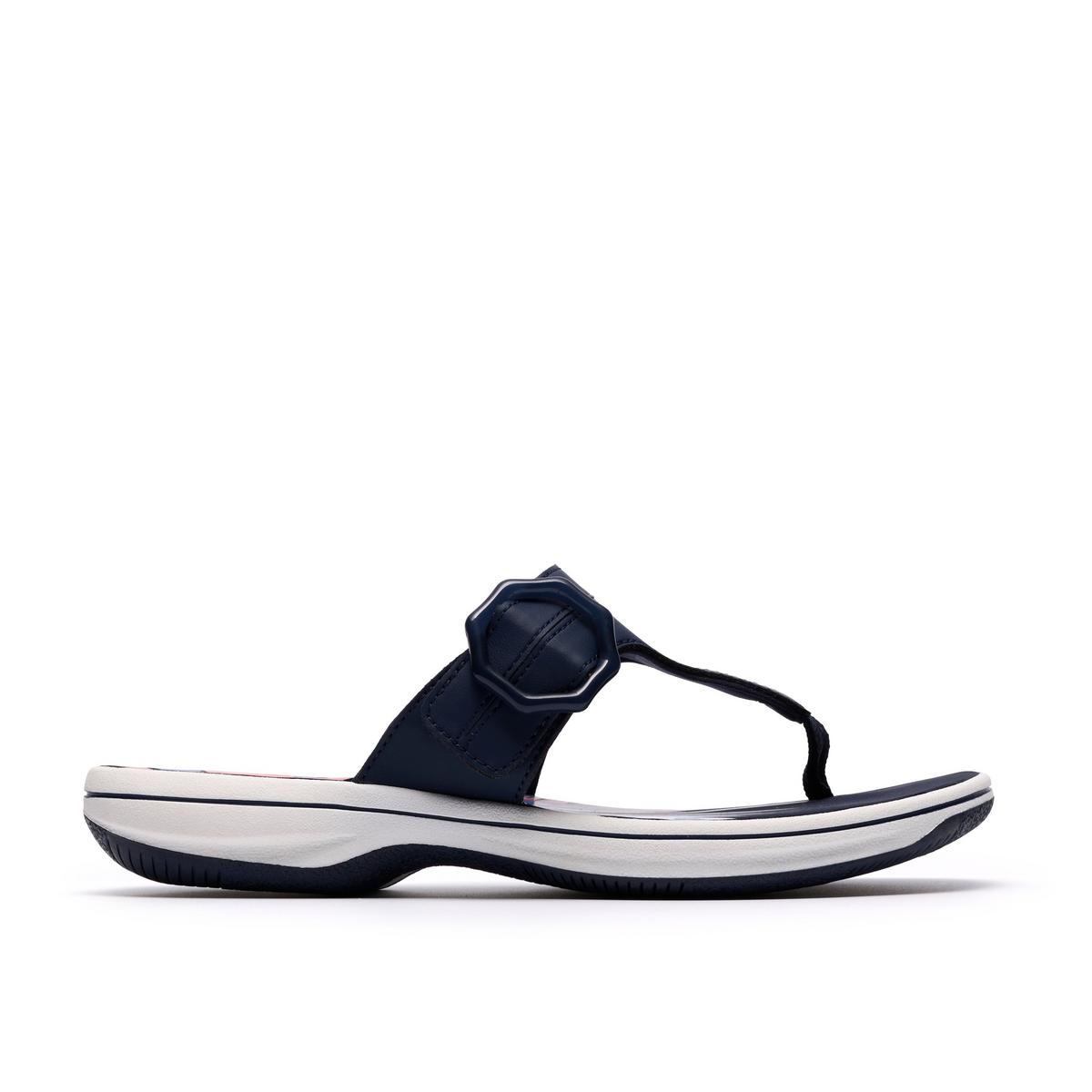 Clarks Cloudsteppers Womens Breeze Cove Flat Sandals,Flip Flops