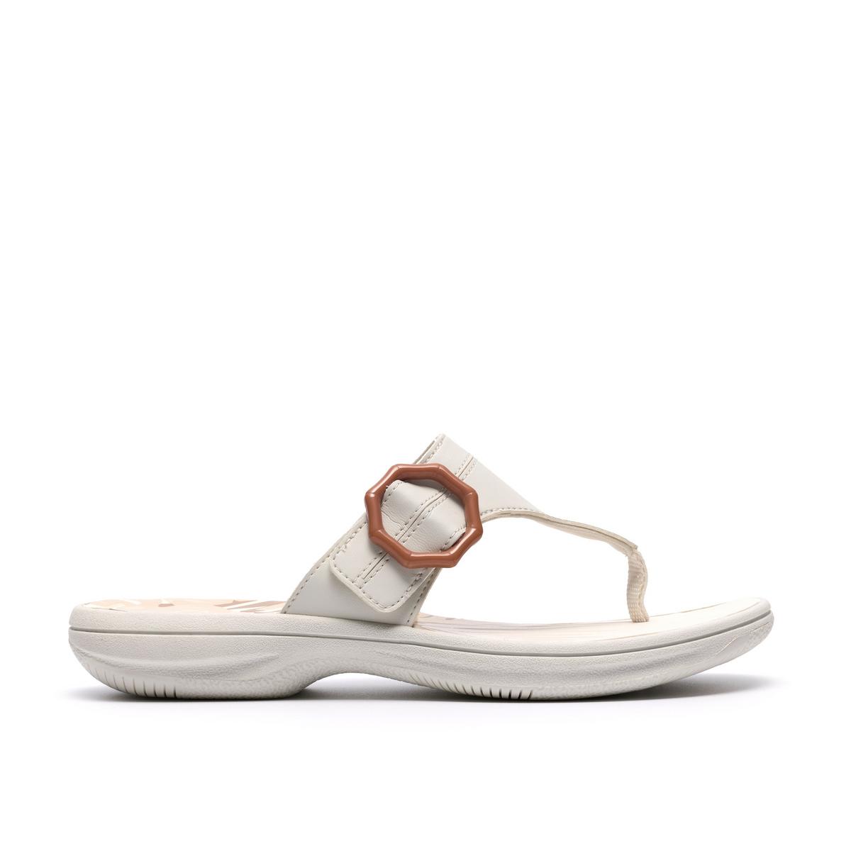 Clarks Cloudsteppers Womens Breeze Cove Flat Sandals,Flip Flops