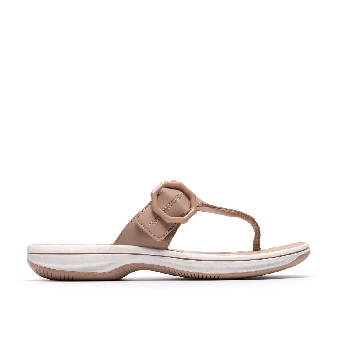 Clarks Cloudsteppers Womens Breeze Cove Flat Sandals,Flip Flops