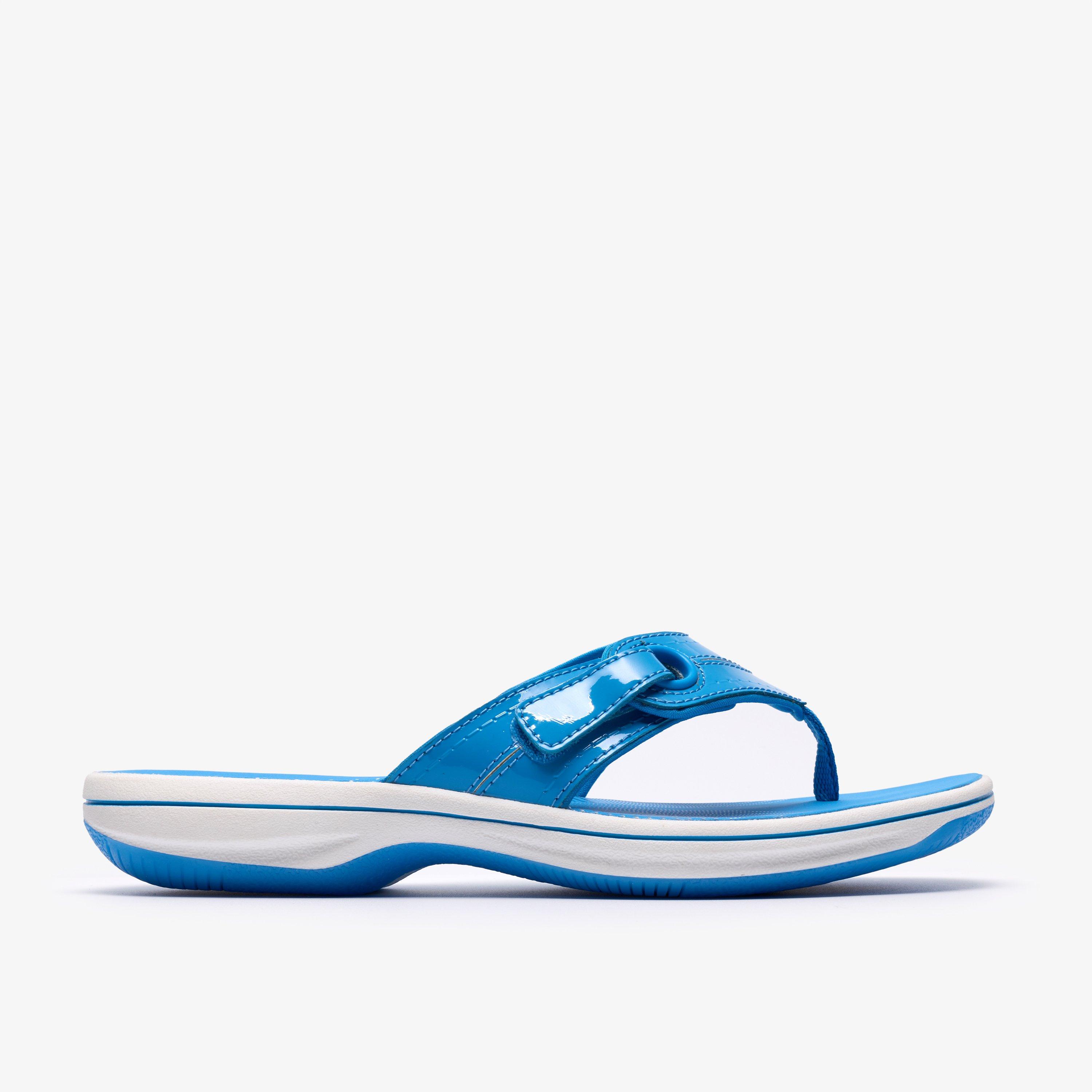 Breeze Reyna Bright Blue Flip Flops, view 1 of 6