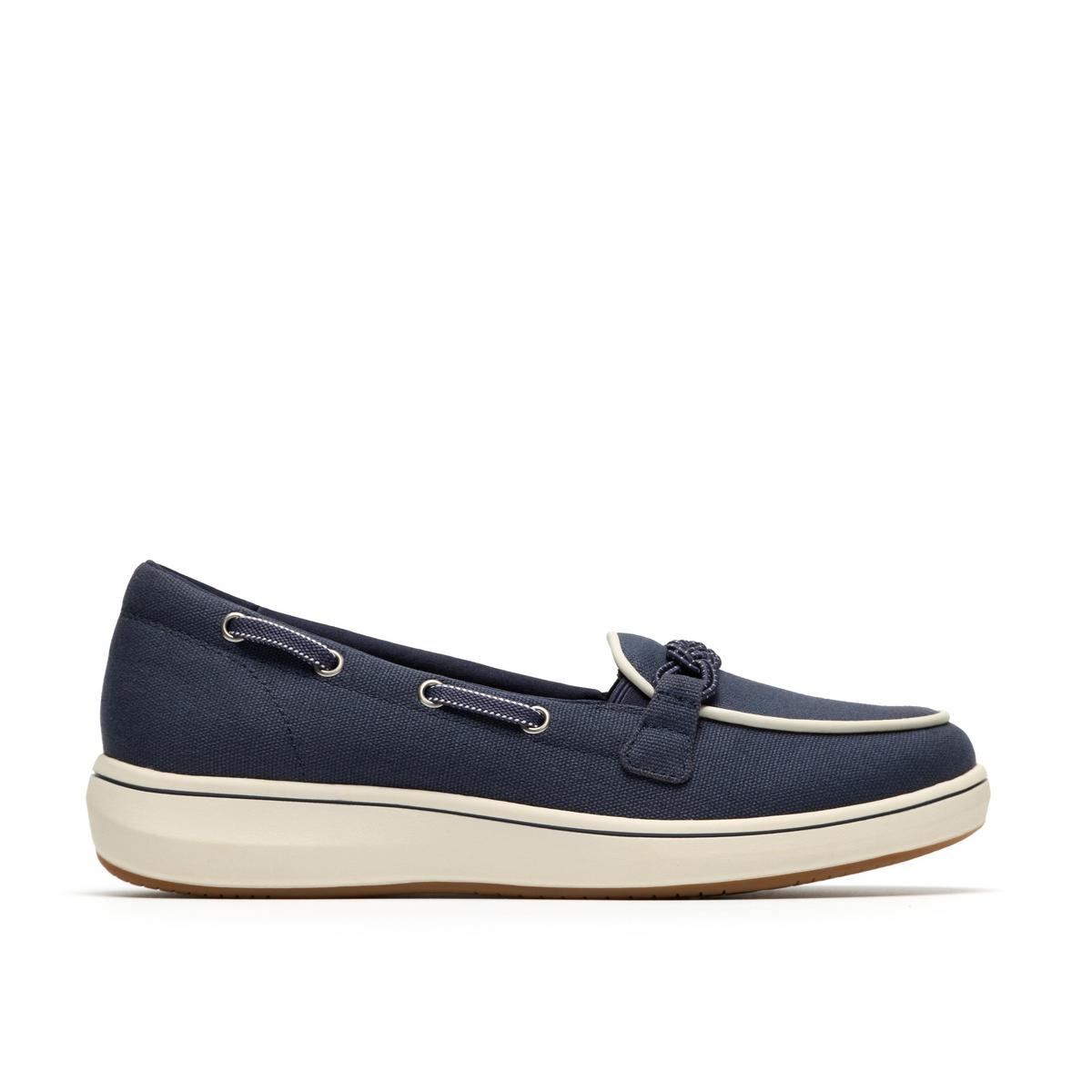 Clarks Cloudsteppers Womens Breeze Sky Bay Slip-Ons,Boat Shoes