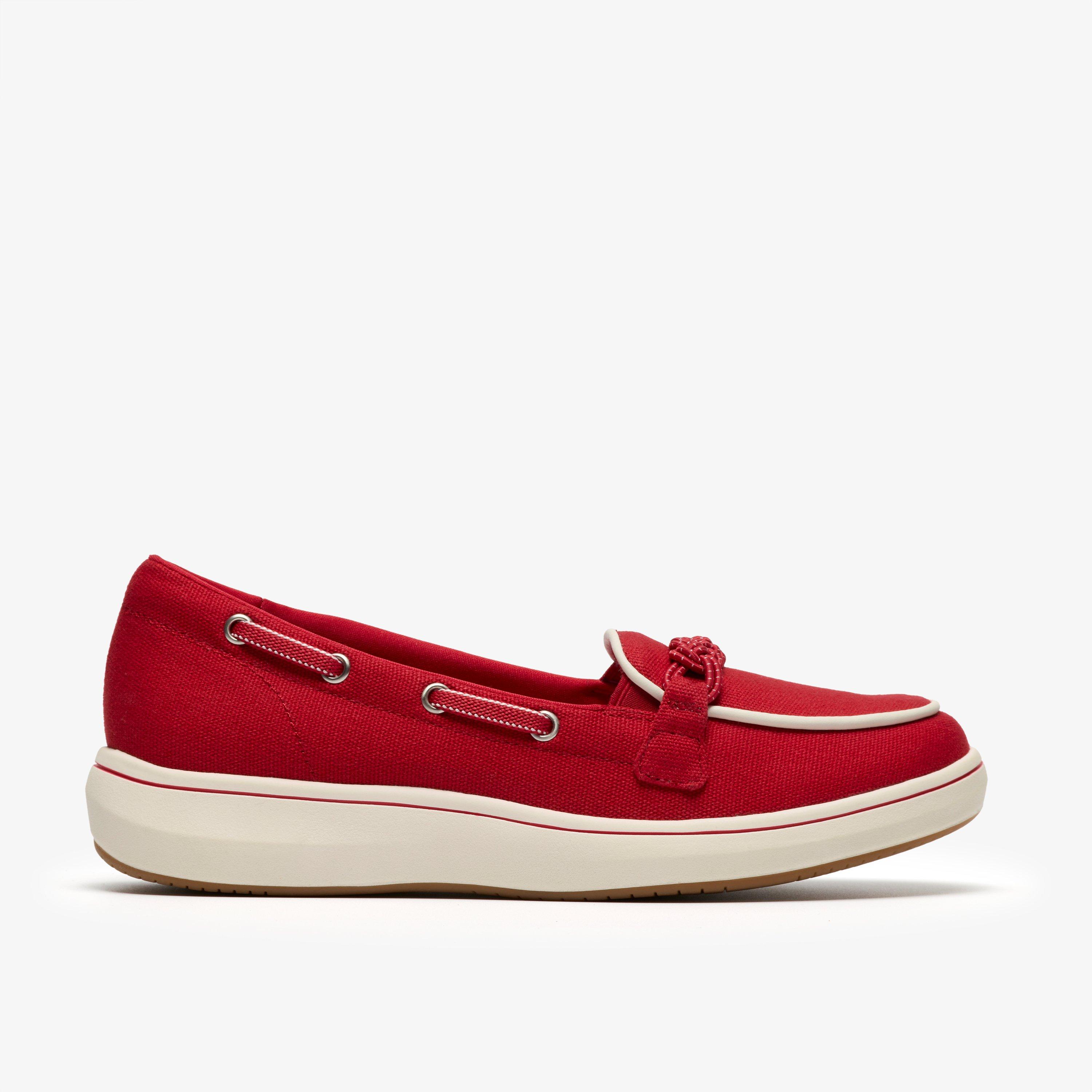 Brinkley Sky Bay Cherry Loafers Slip Ons, view 1 of 6