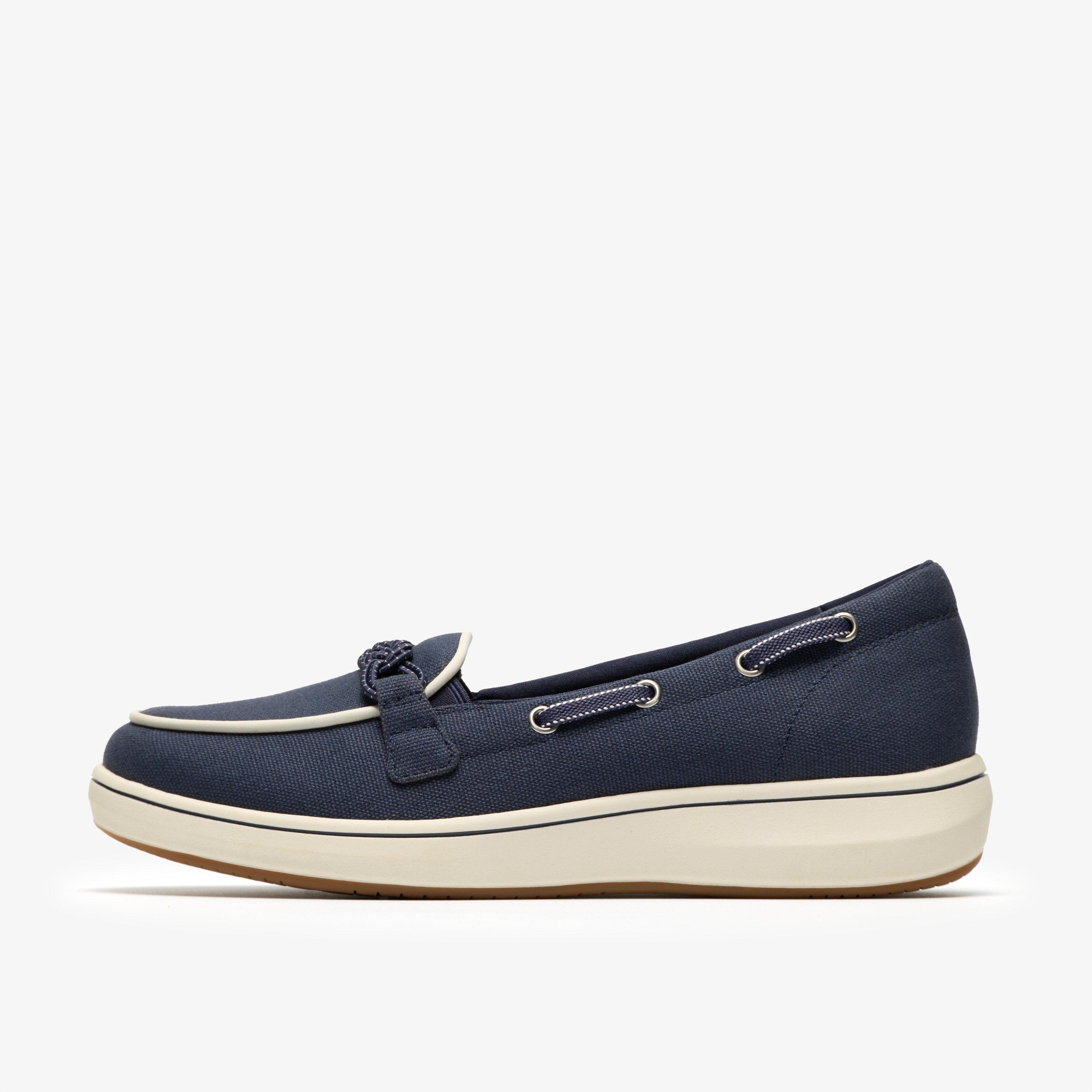 Brinkley Sky Bay Tela marina Scarpa Slip-On Scarpe da barca, view 2 of 6