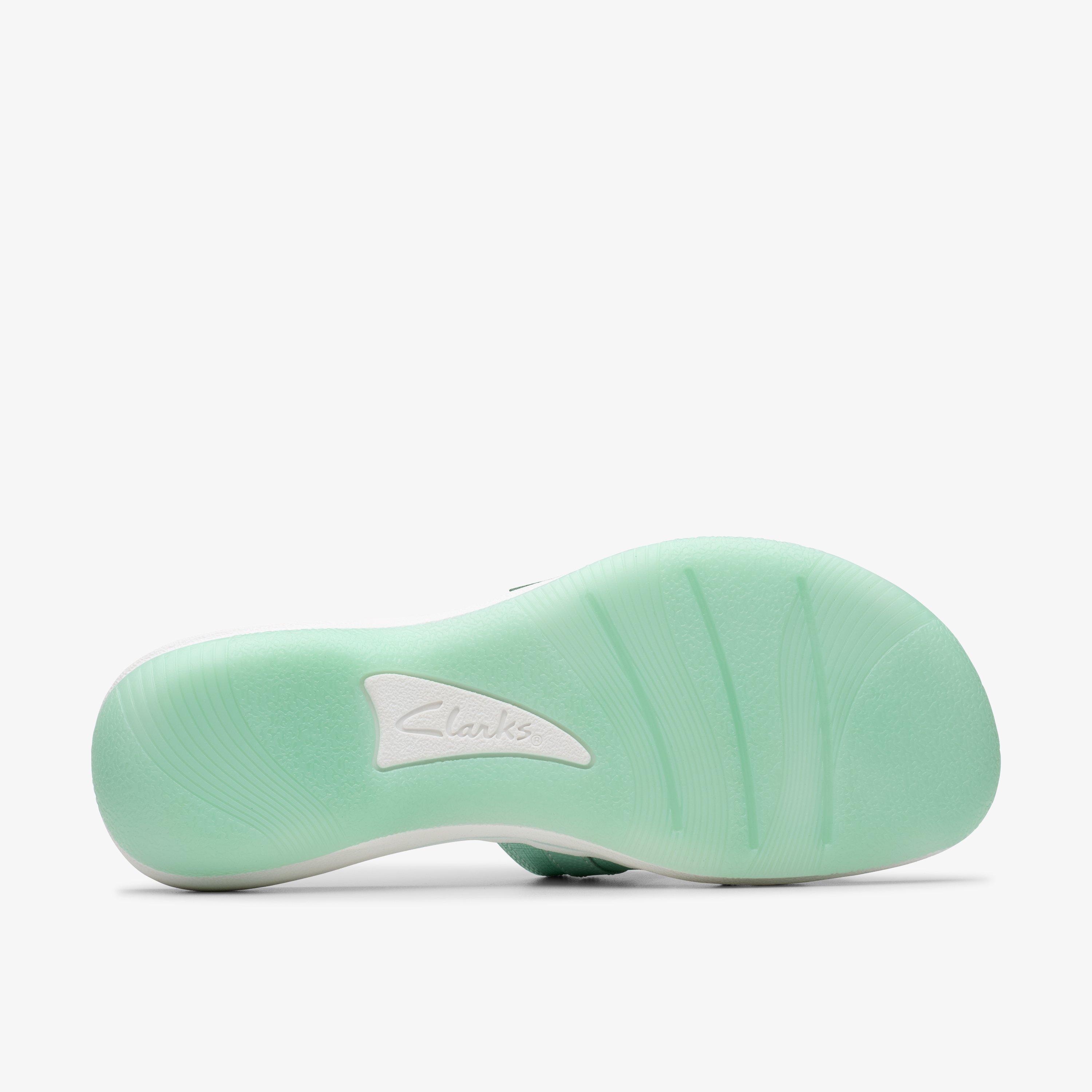 Brinkley Piper Mint Ombre Flat Sandals Slip Ons Sliders, view 3 of 6