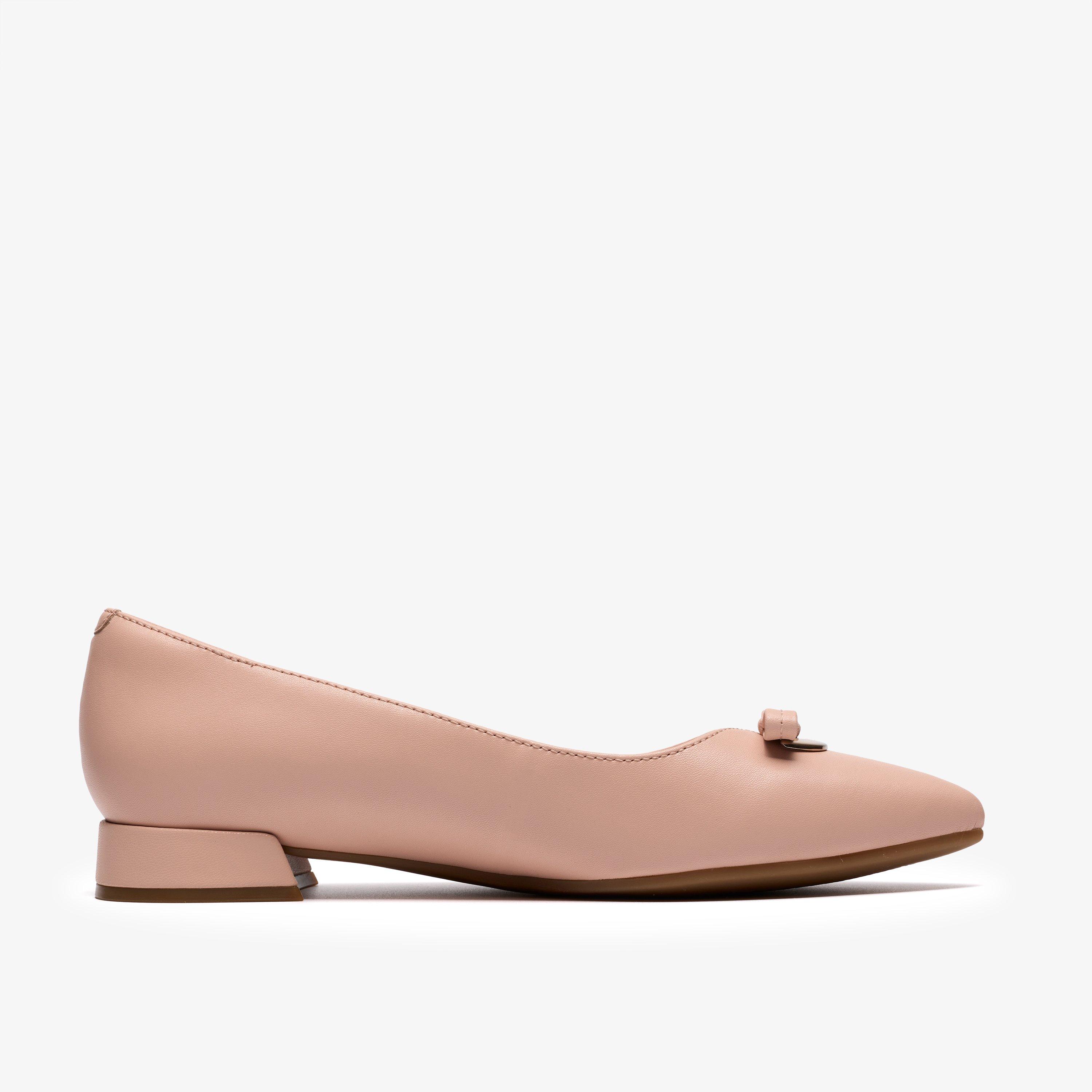 Natalyn Trim Light Pink Leather Slip-Ons, view 1 of 6