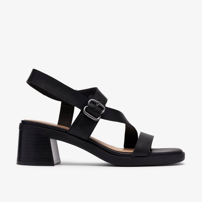 Jaylan Sol en cuir noir