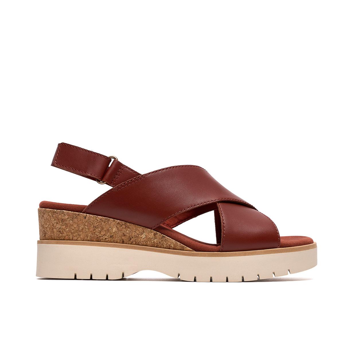 Clarks Womens Diaz Cross Wedges,Strappy Sandals