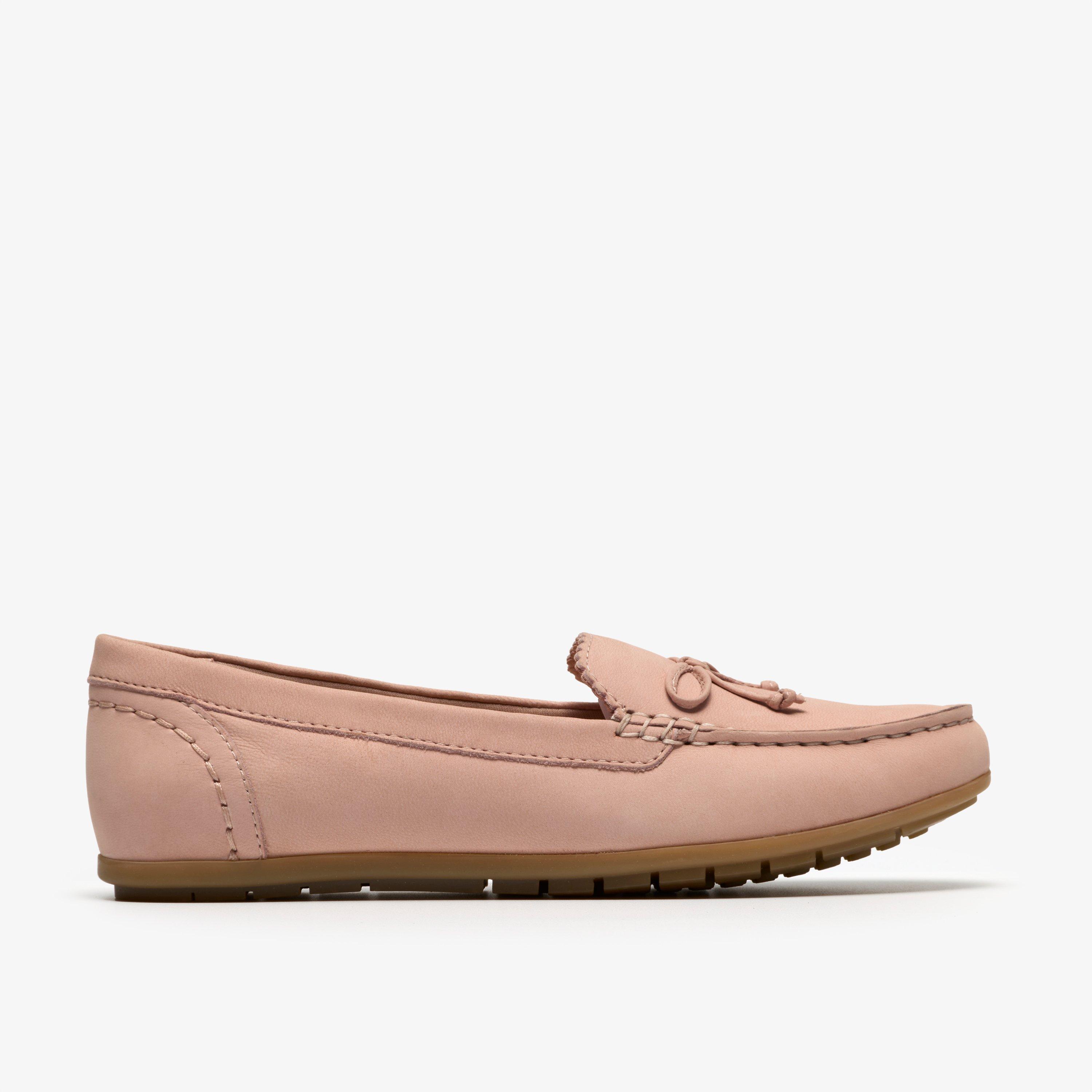 Elliotte Sail Light Pink Moccasins Loafers Slip Ons, view 1 of 6