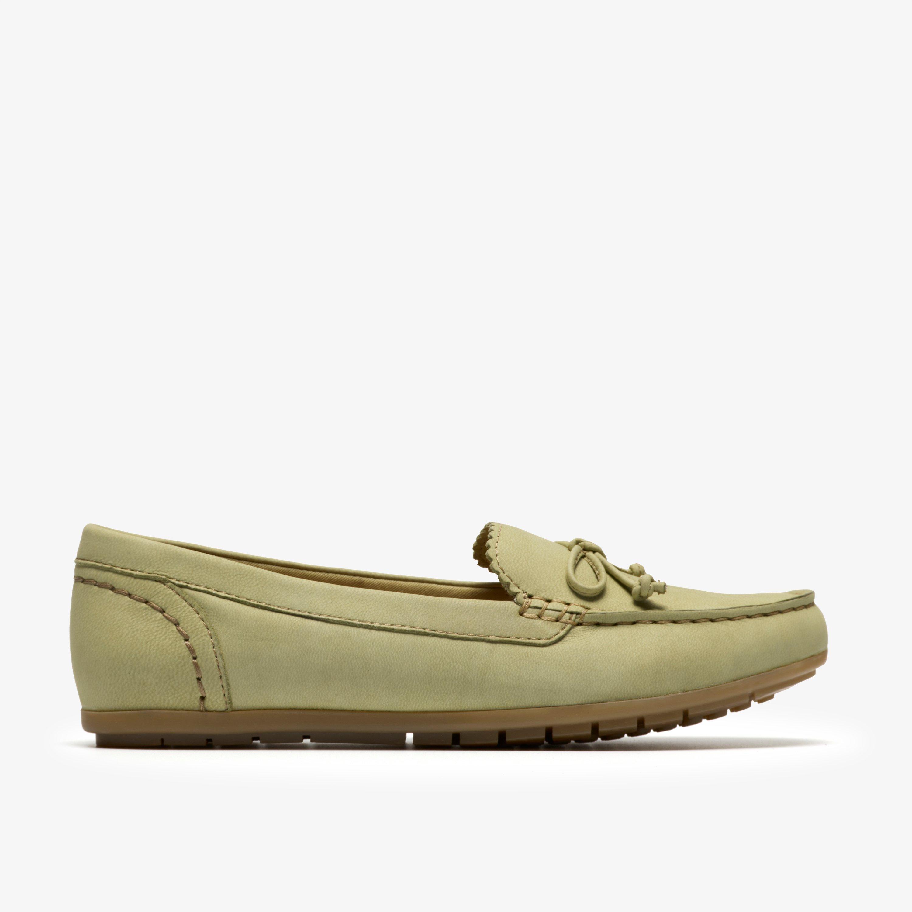 Elliotte Sail Sage Nubuck Moccasins, view 1 of 6
