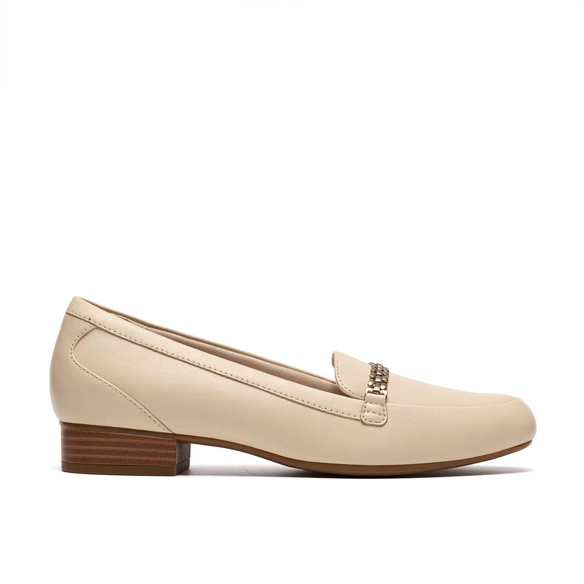 Clarks Womens Juliet Mia Slip-Ons,Block Heel