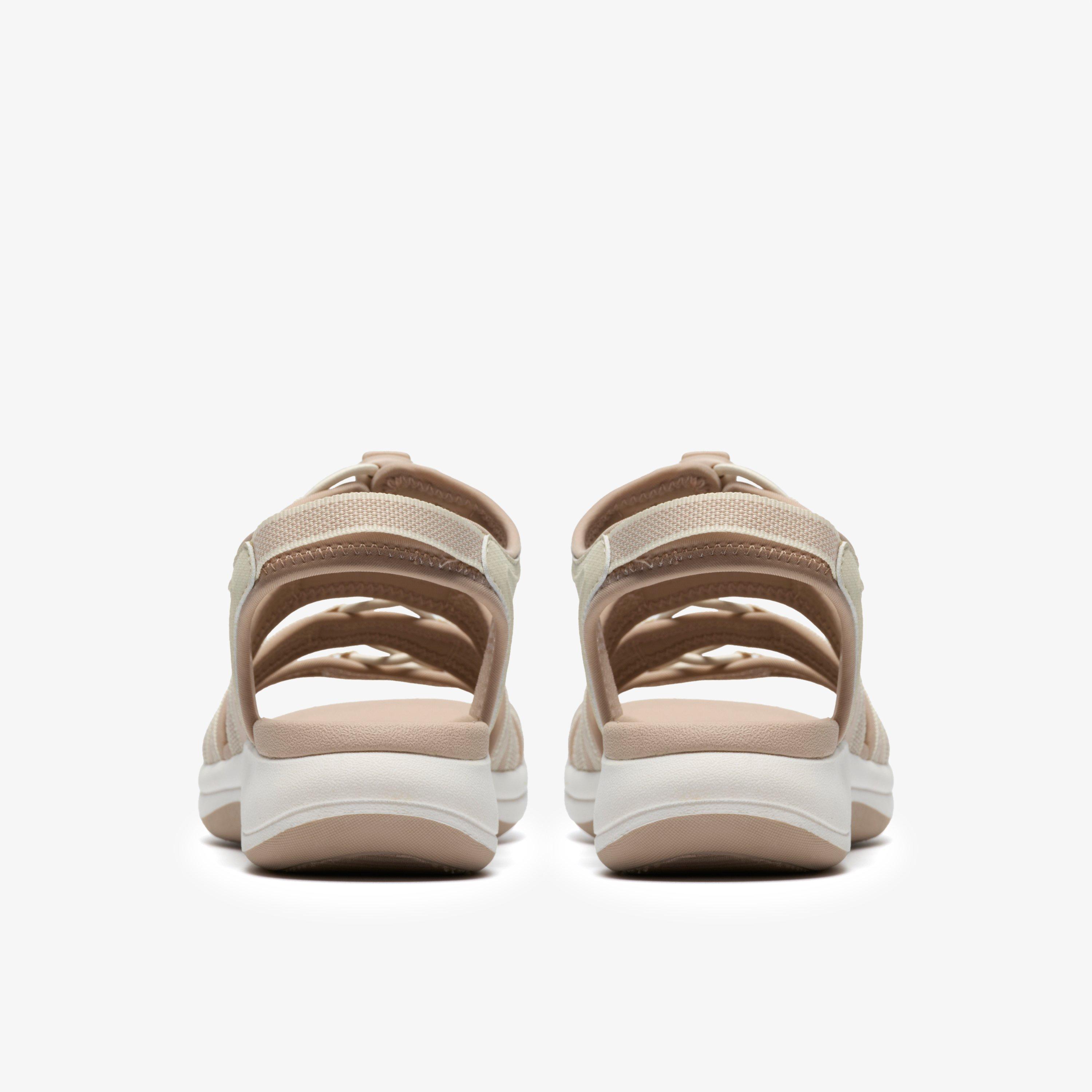 Mira Mabel Cream Flat Sandals, view 5 of 6