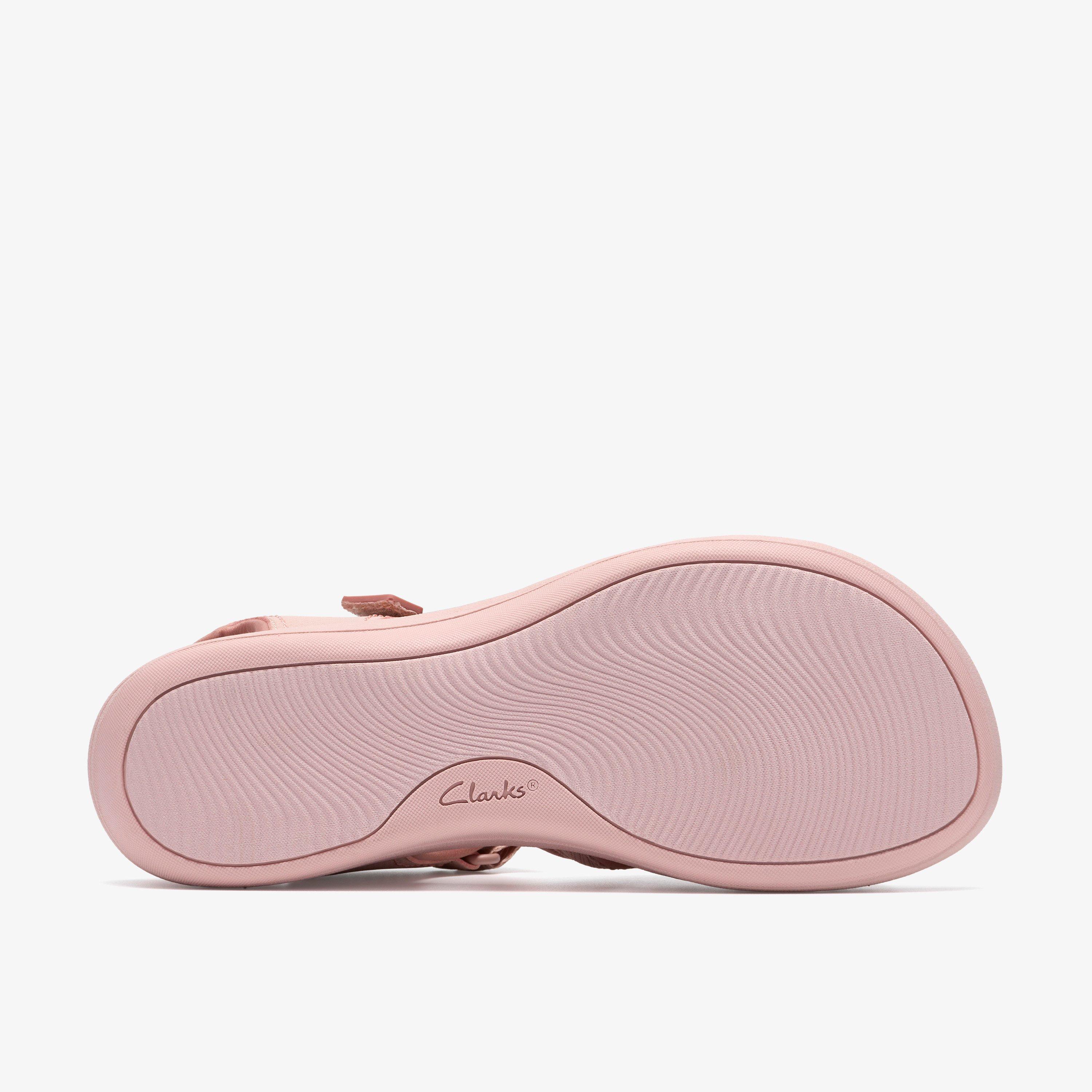 Mira Madi Dusty Pink Flat Sandals, view 3 of 6