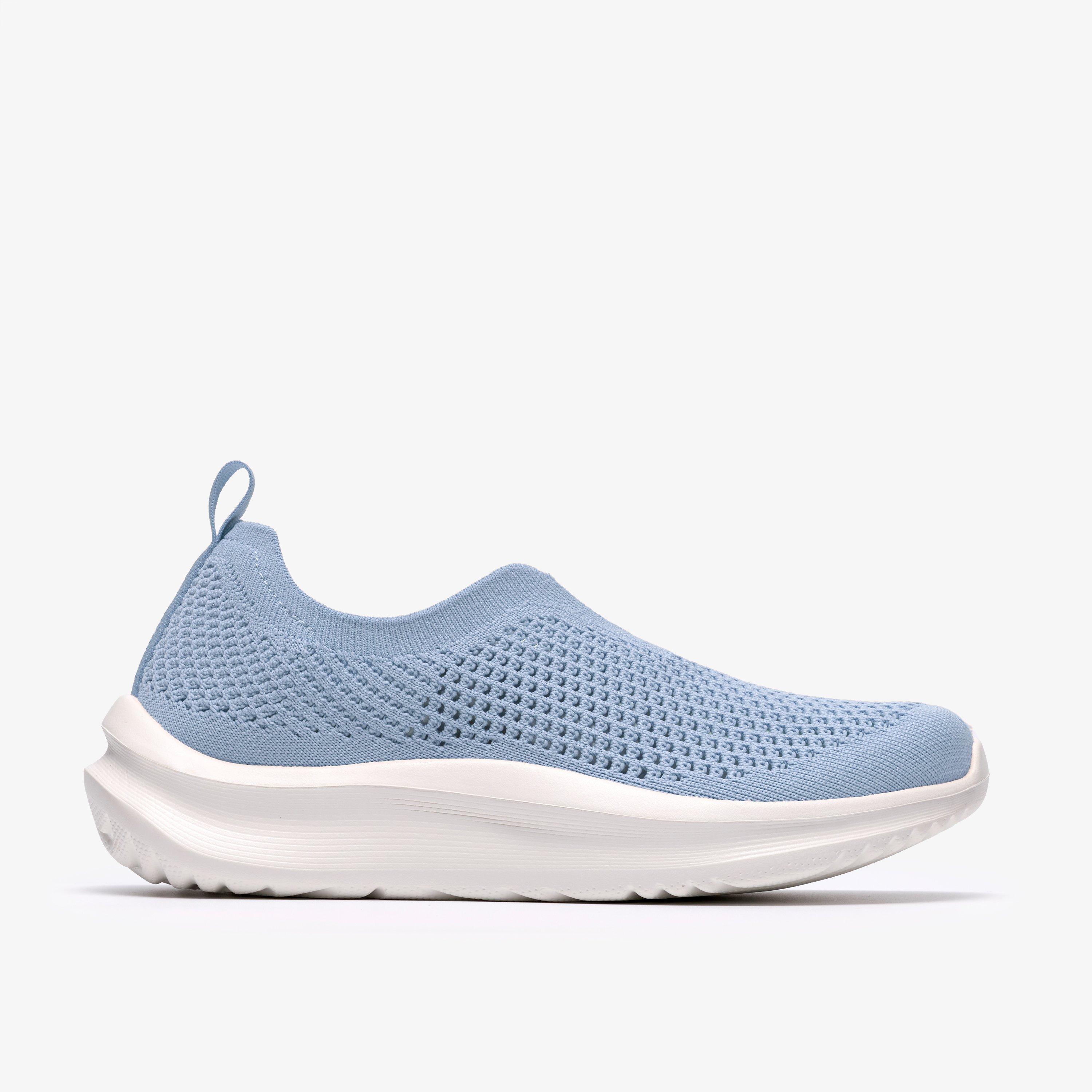 Solevana Knit Light Blue Sneakers, view 1 of 6