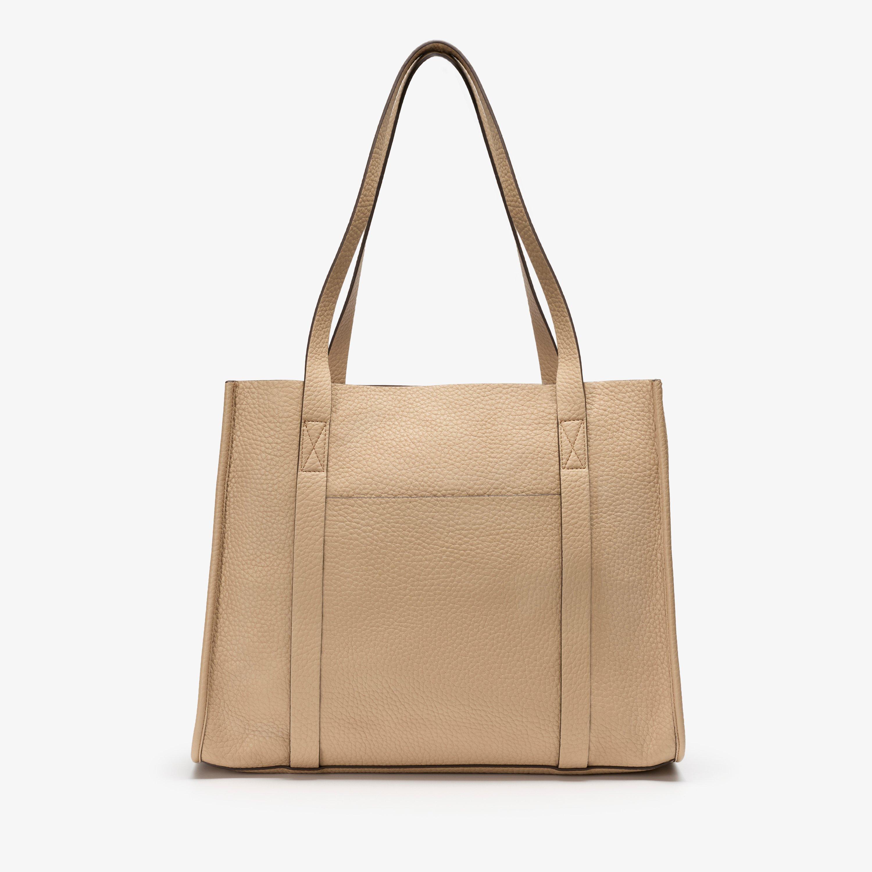 Shopper Tote Beige Tote Bag Shoulder Bag, view 1 of 4